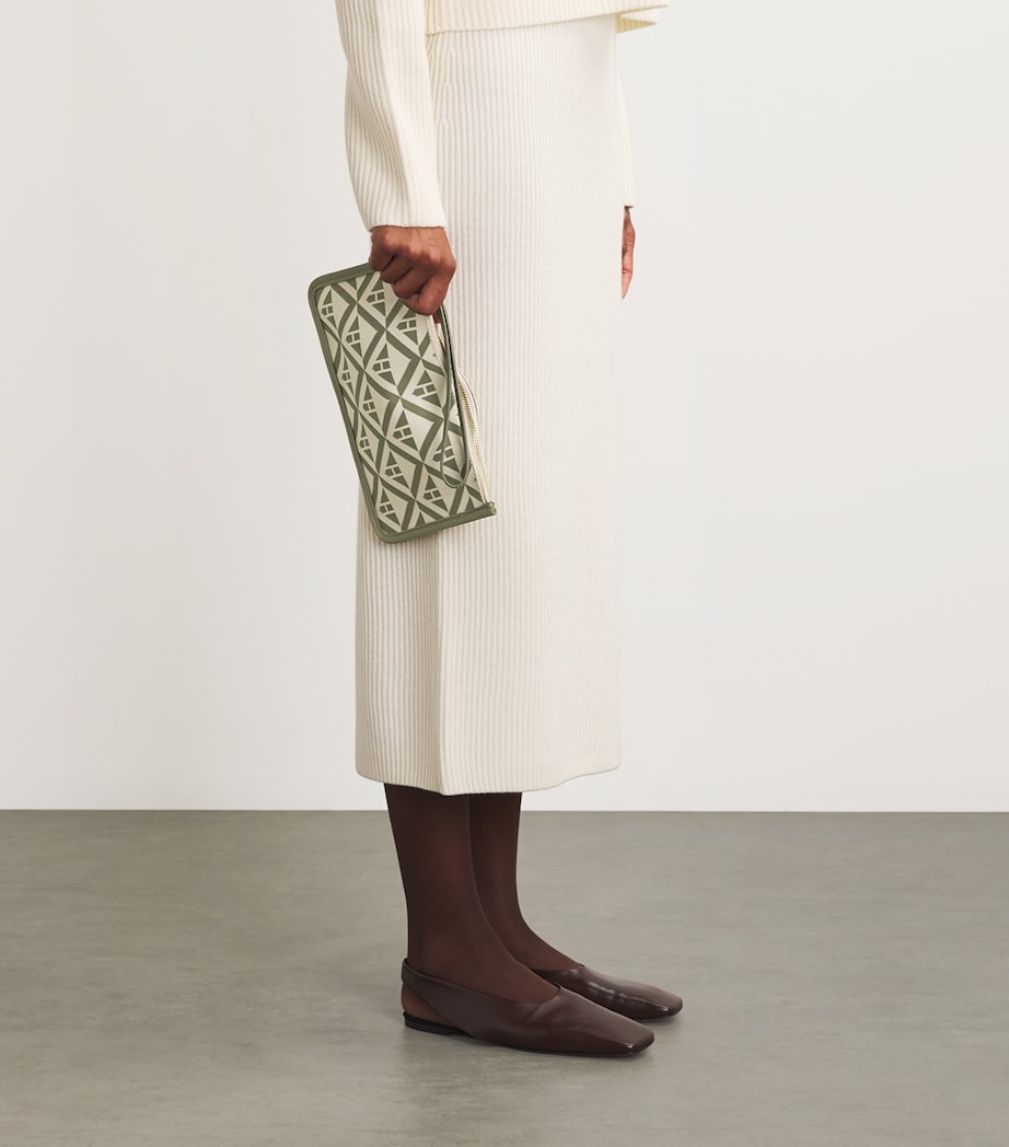 Geometric Pouch OLIVE Image 5