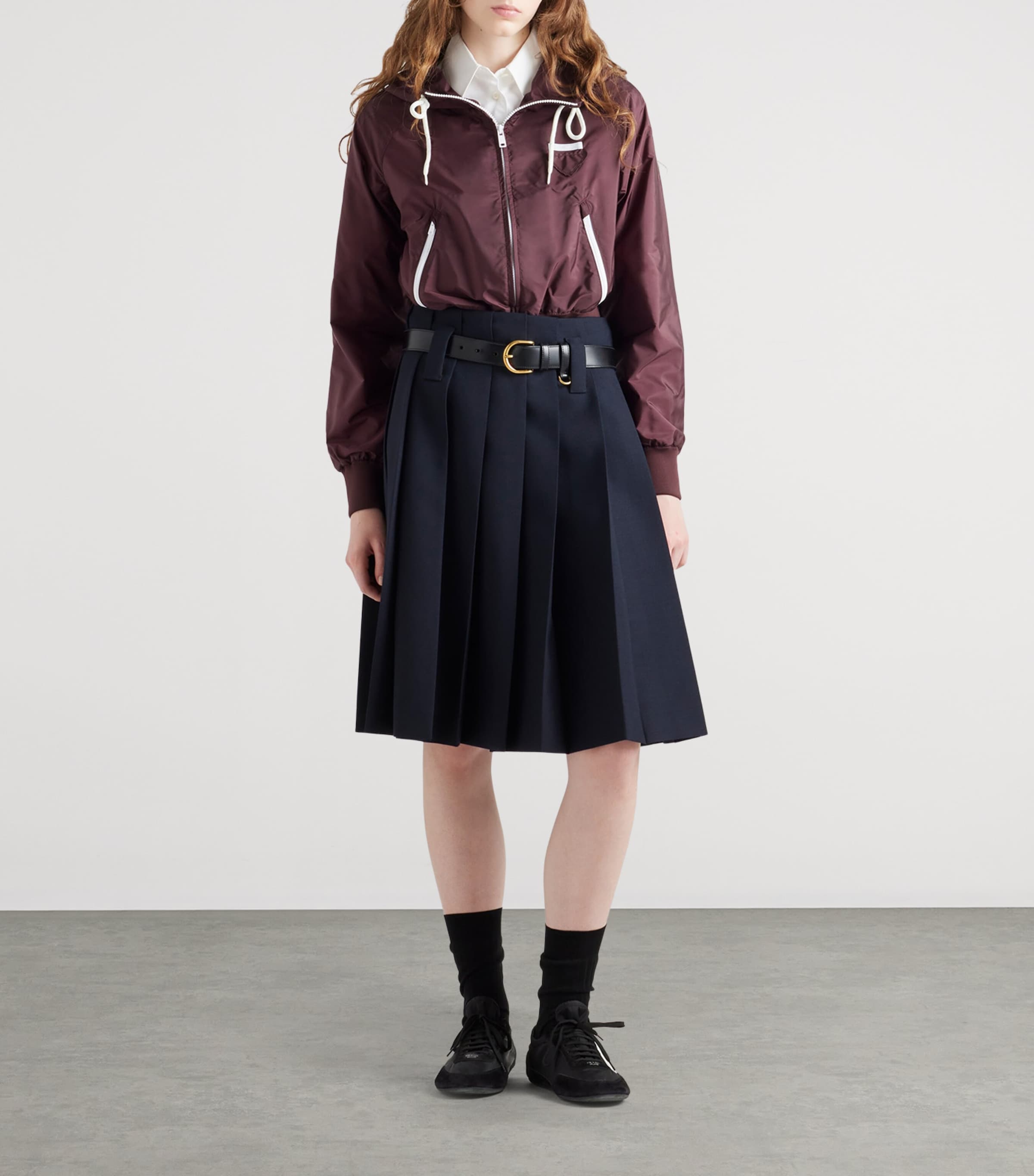 Re-Nylon Hooded Jacket F0403 Image 2