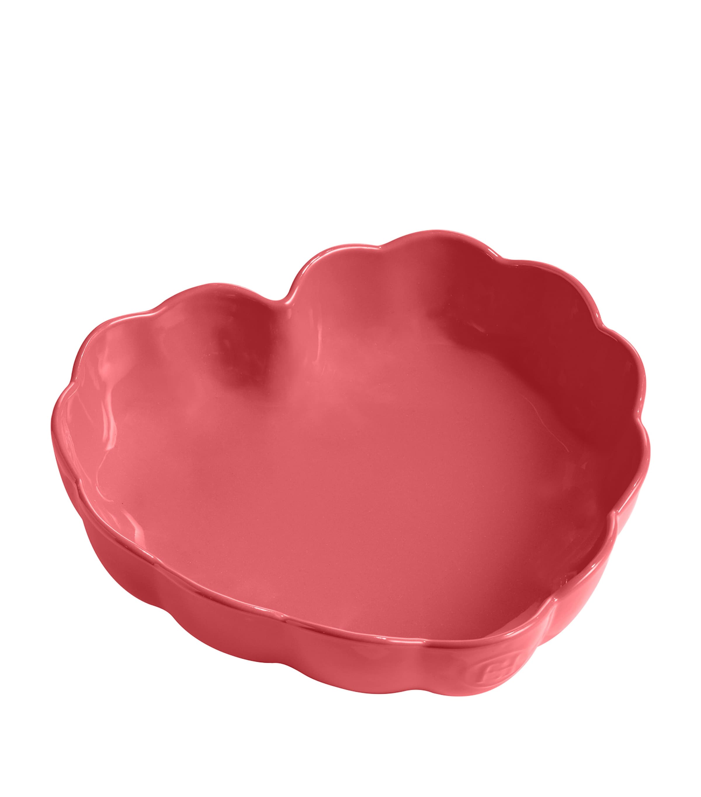 Emile Henry Ceramic Madeleine Heart-shaped Baking Dish In Pink