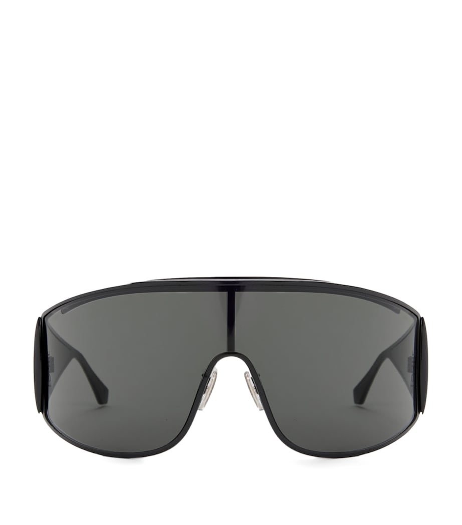 LOEWE Metal Speed Shield Sunglasses Black Image 1