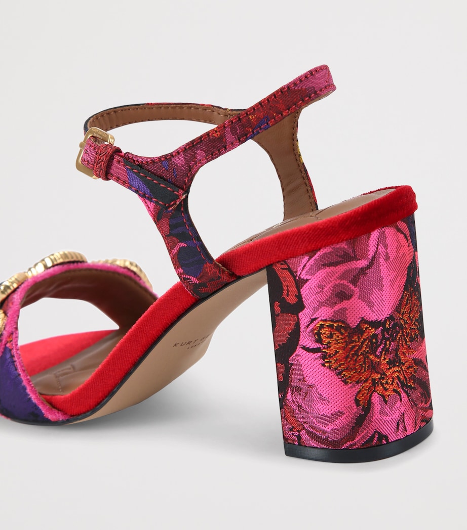 Embellished Langley Heeled Sandals PINK COMB Image 2