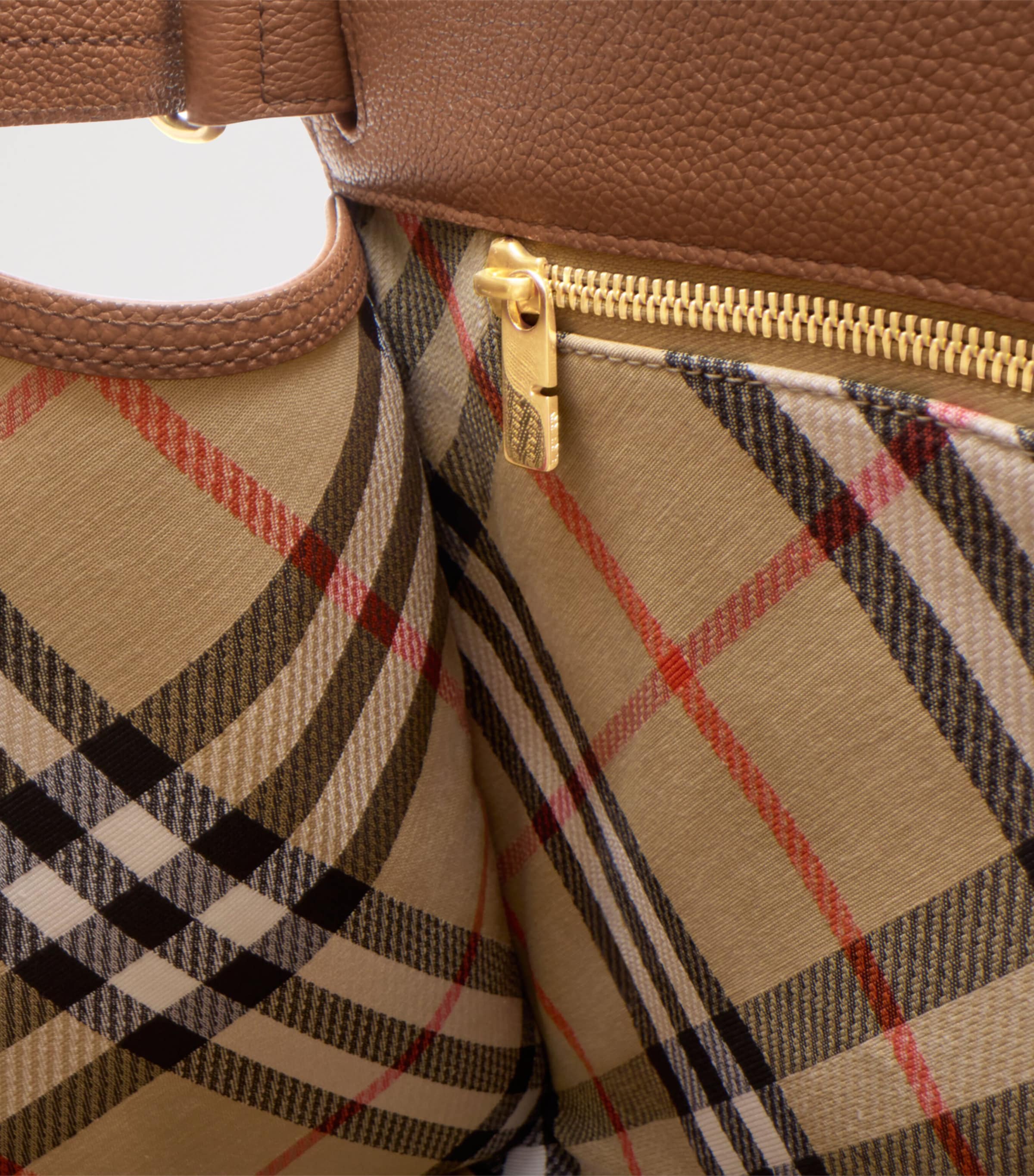 Medium Calfskin Cotswolds Tote Bag HAZEL Image 7