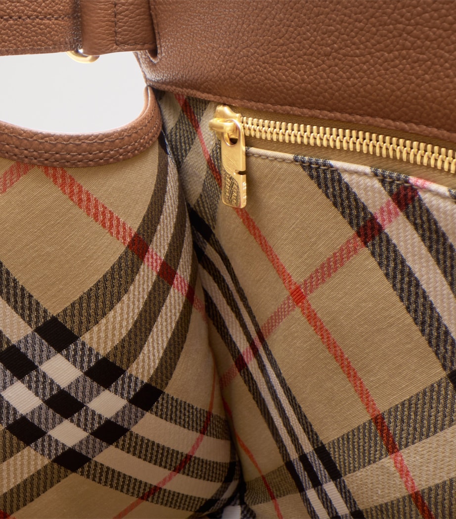 Medium Calfskin Cotswolds Tote Bag HAZEL Image 7