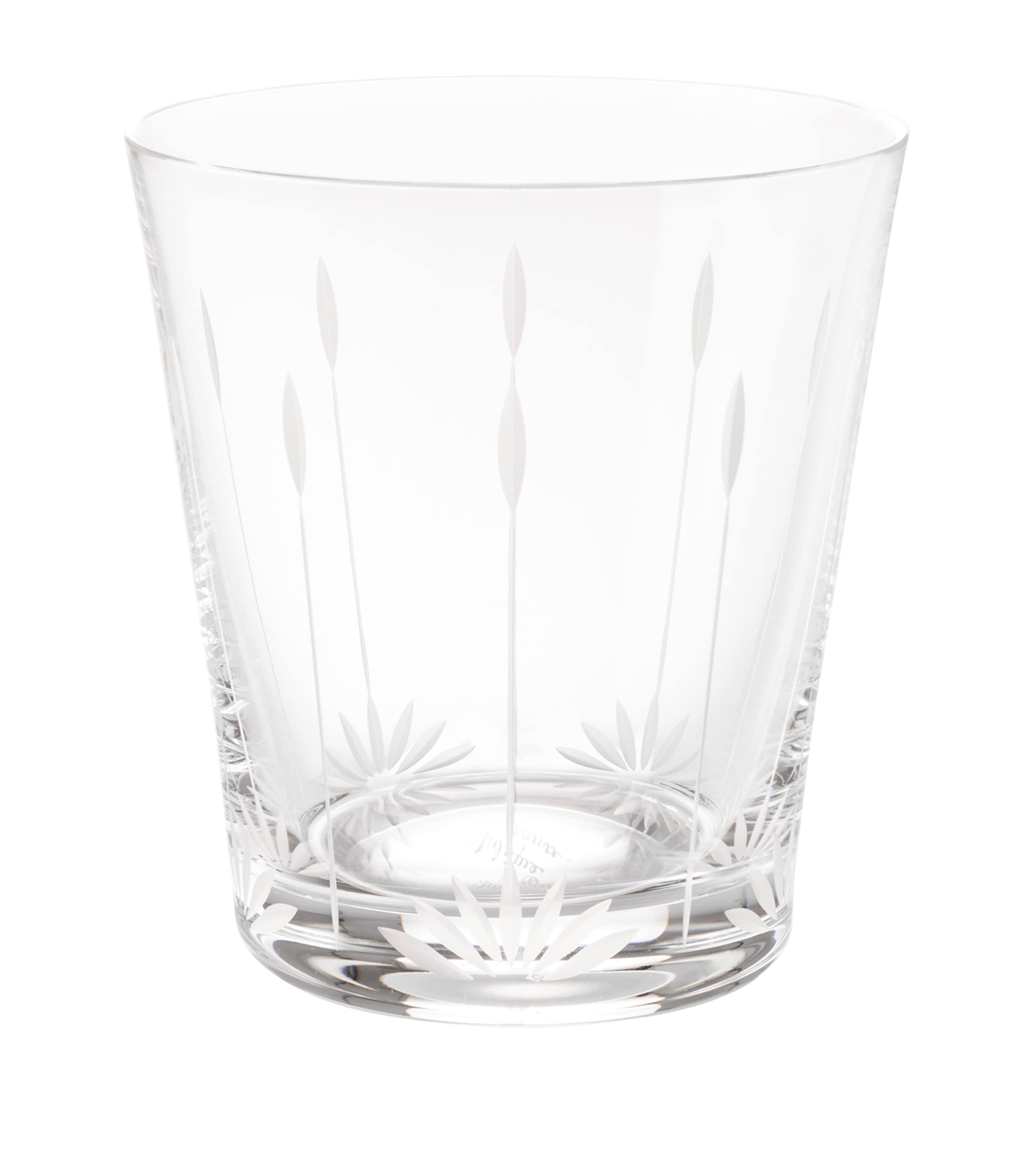 Lalique Crystal Lotus Blossom Tumbler (30cl) | Dining | Glassware | Tumblers | Designers | Lalique