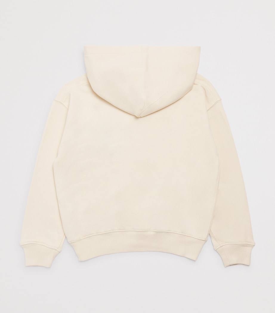 Ralph Lauren Kids Patchwork Polo Bear Hoodie (2-7 Years) Guide Cream Image 2