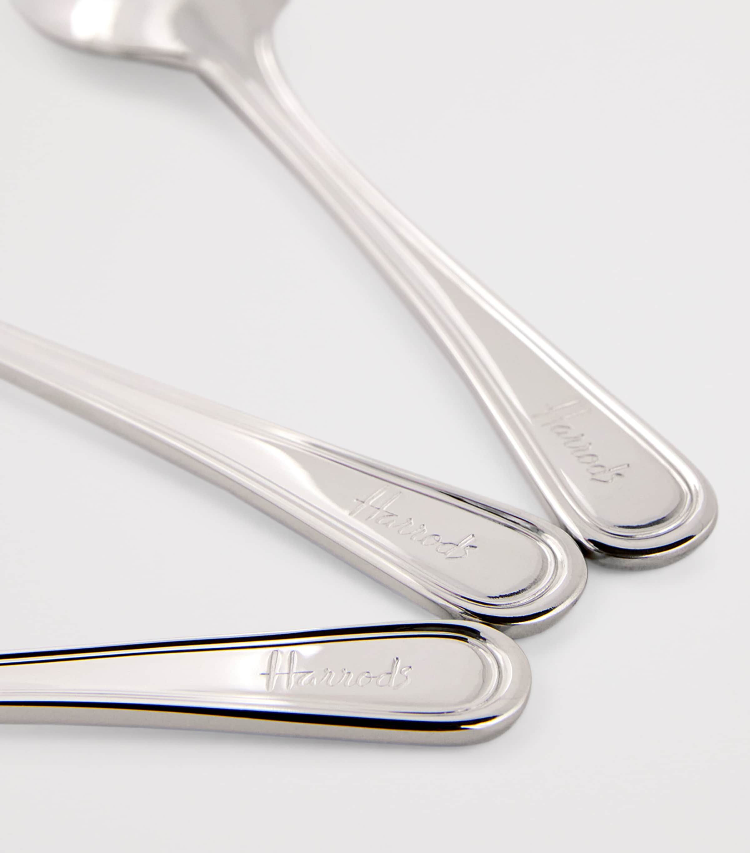 Set of 6 Stainless Steel Teaspoons MULTI Image 3