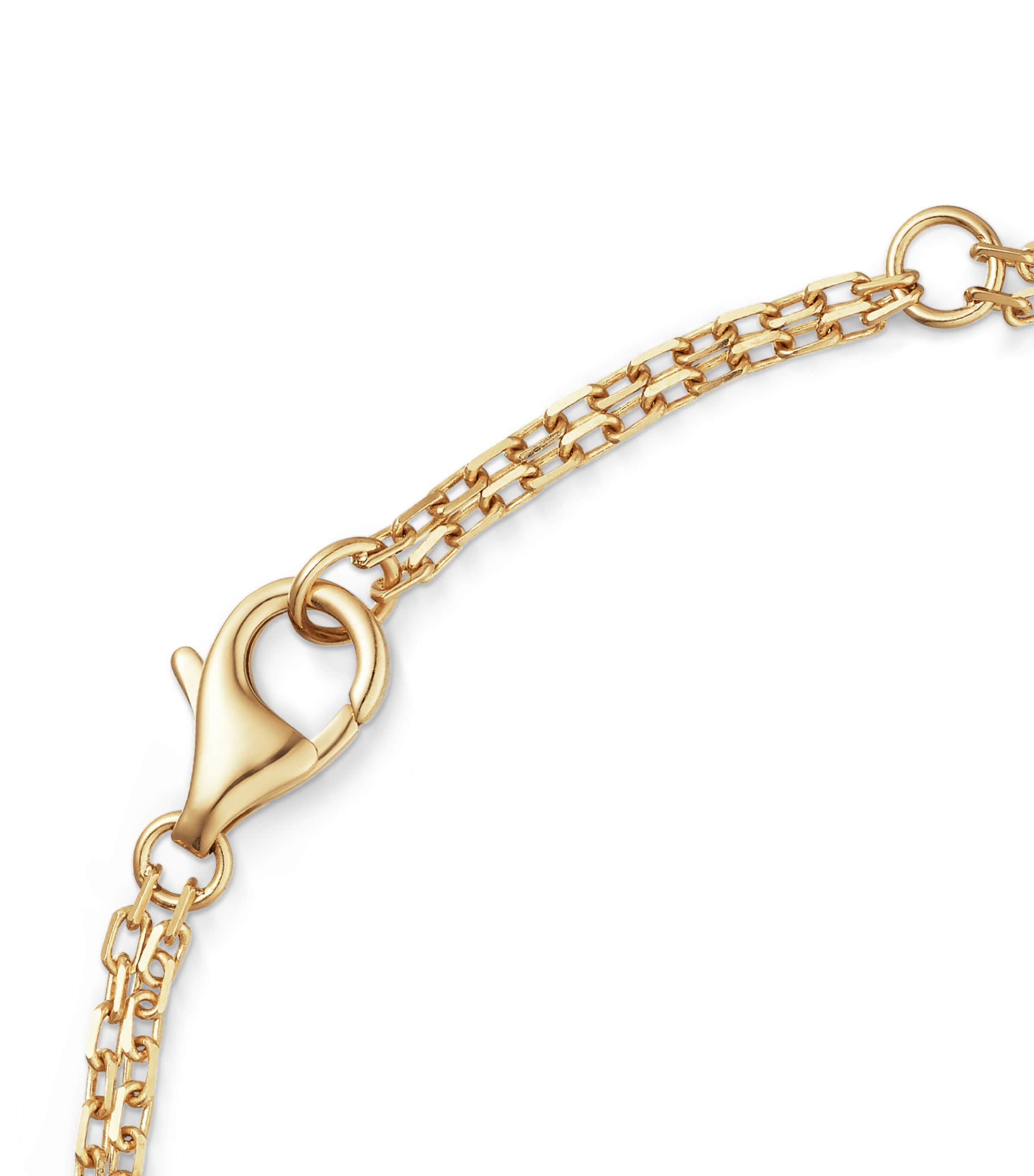 Cartier Yellow Gold Double Chain LOVE Bracelet Yellow Gold Image 8