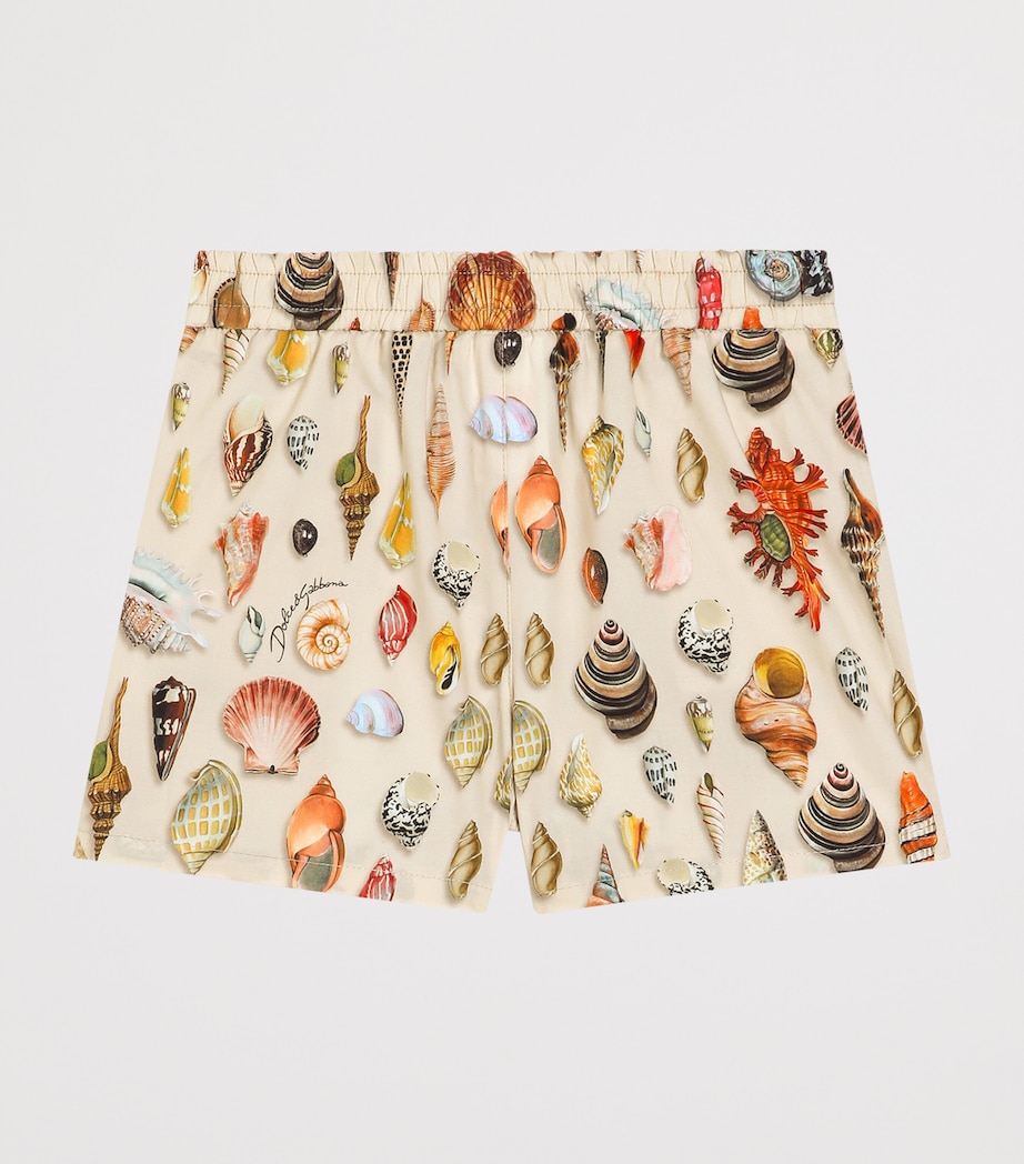 Seashell Drawstring Shorts (3-36 Months) HK5PI-CONCHIGLIE Image 2