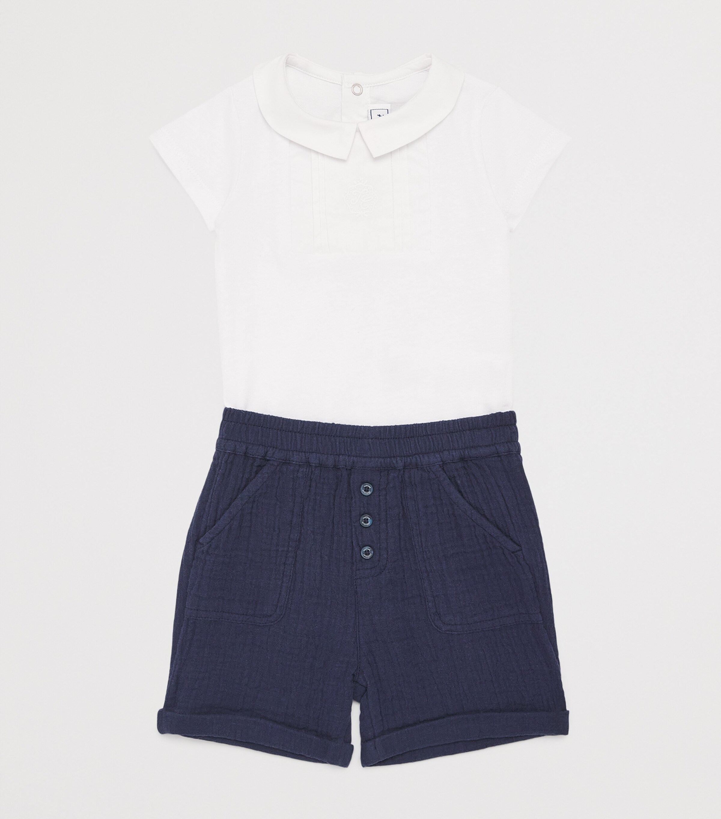 Tartine et Chocolat Cotton Chino Shorts (3 Months-4 Years) Image 3