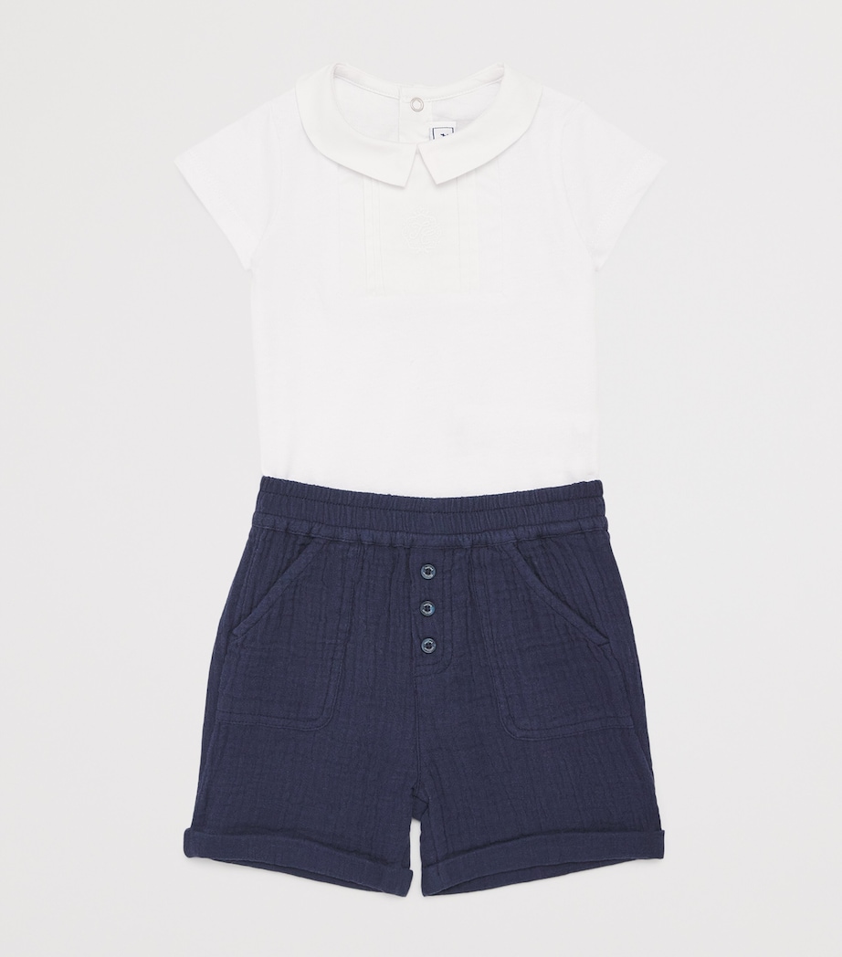 Tartine et Chocolat Cotton Chino Shorts (3 Months-4 Years) Image 3