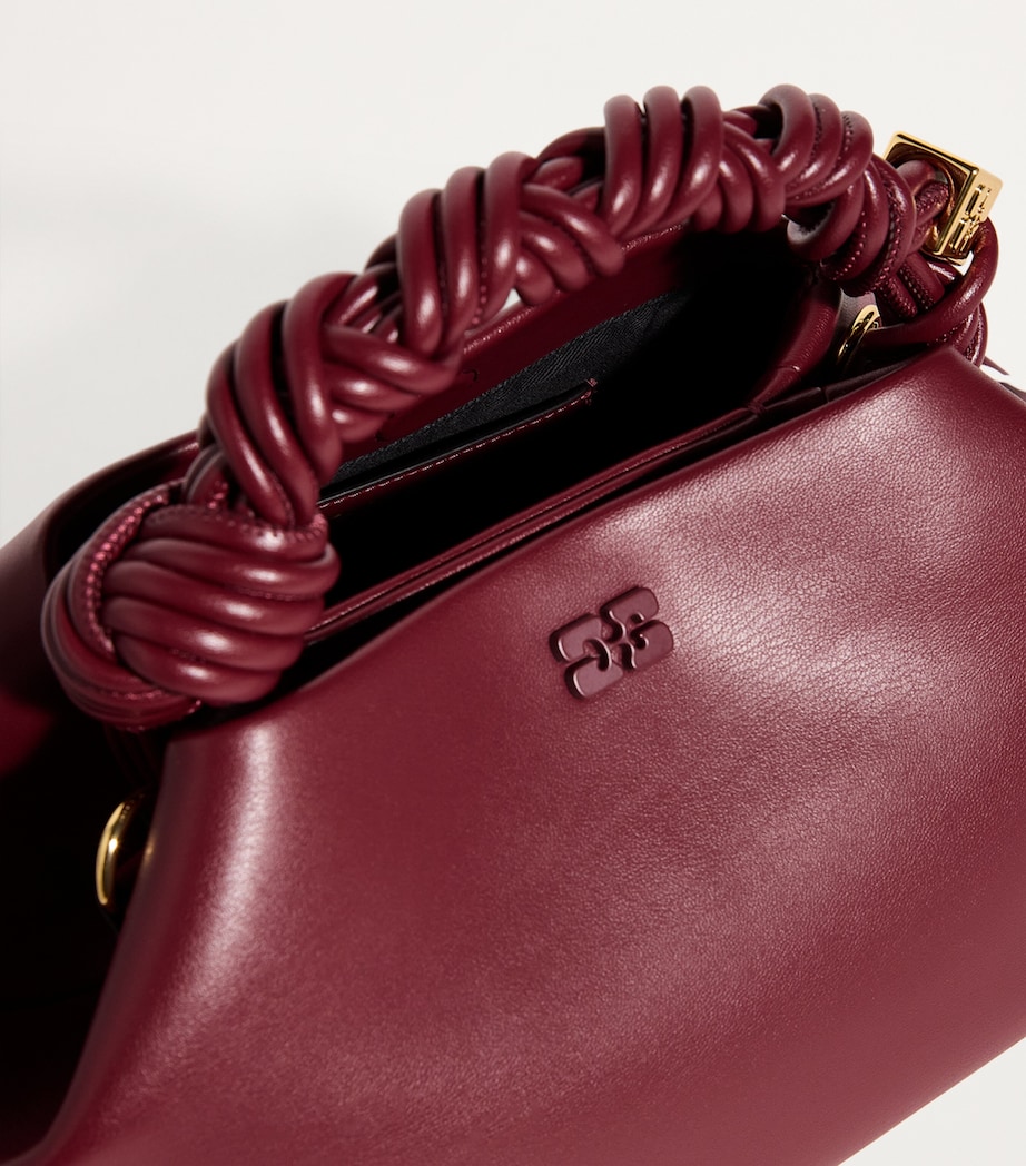 Small Bou Top-Handle Bag 436BURGUNDY Image 6