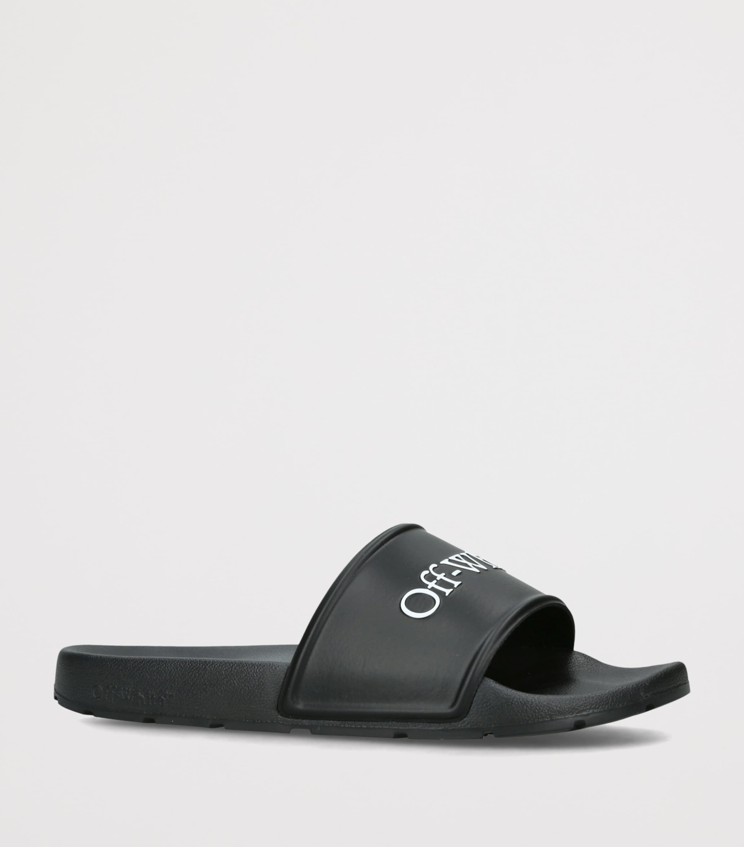 Off-White Bookish Logo Slides Black Image 2