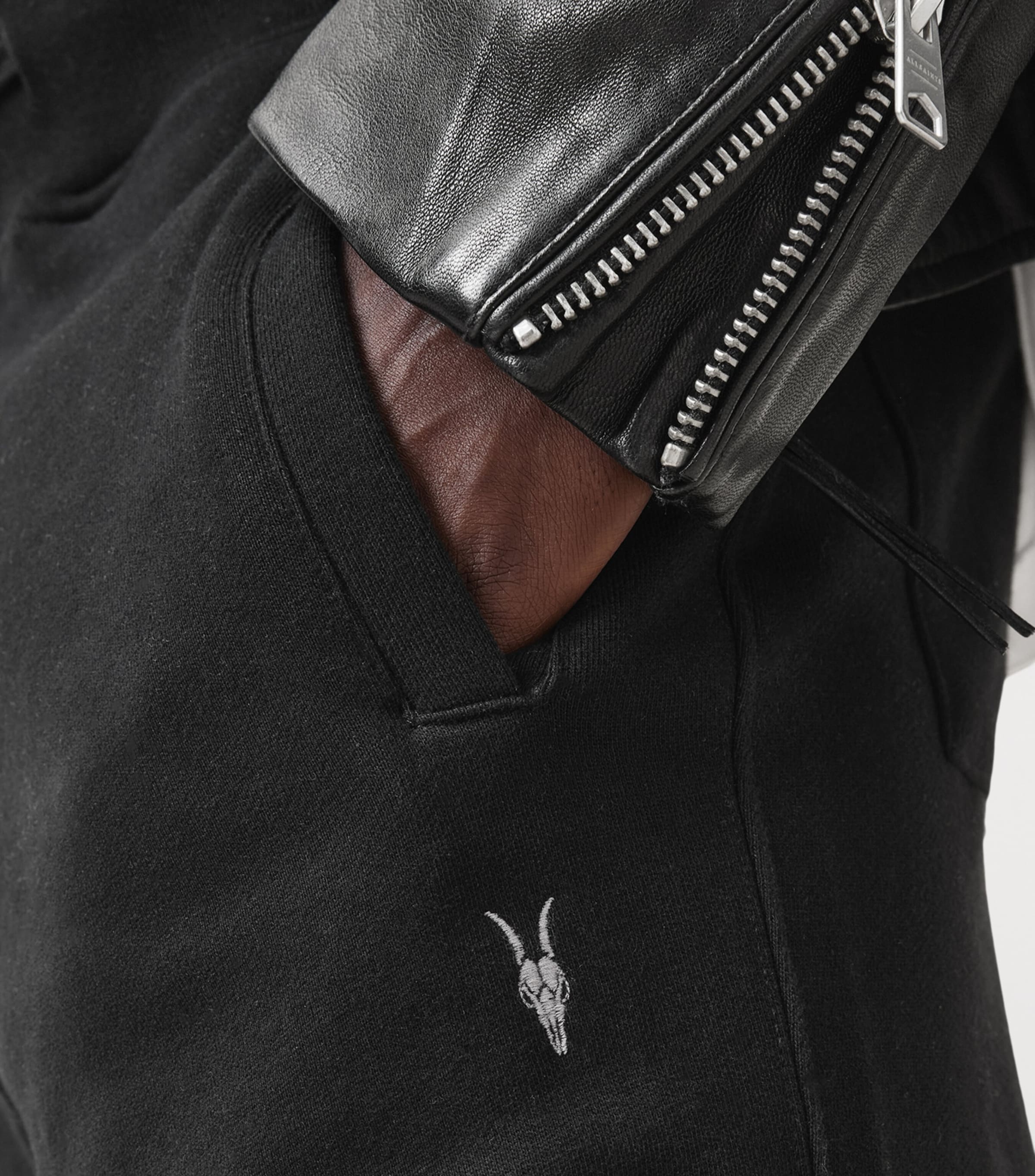 Organic Cotton Raven Sweatpants BLACK Image 7