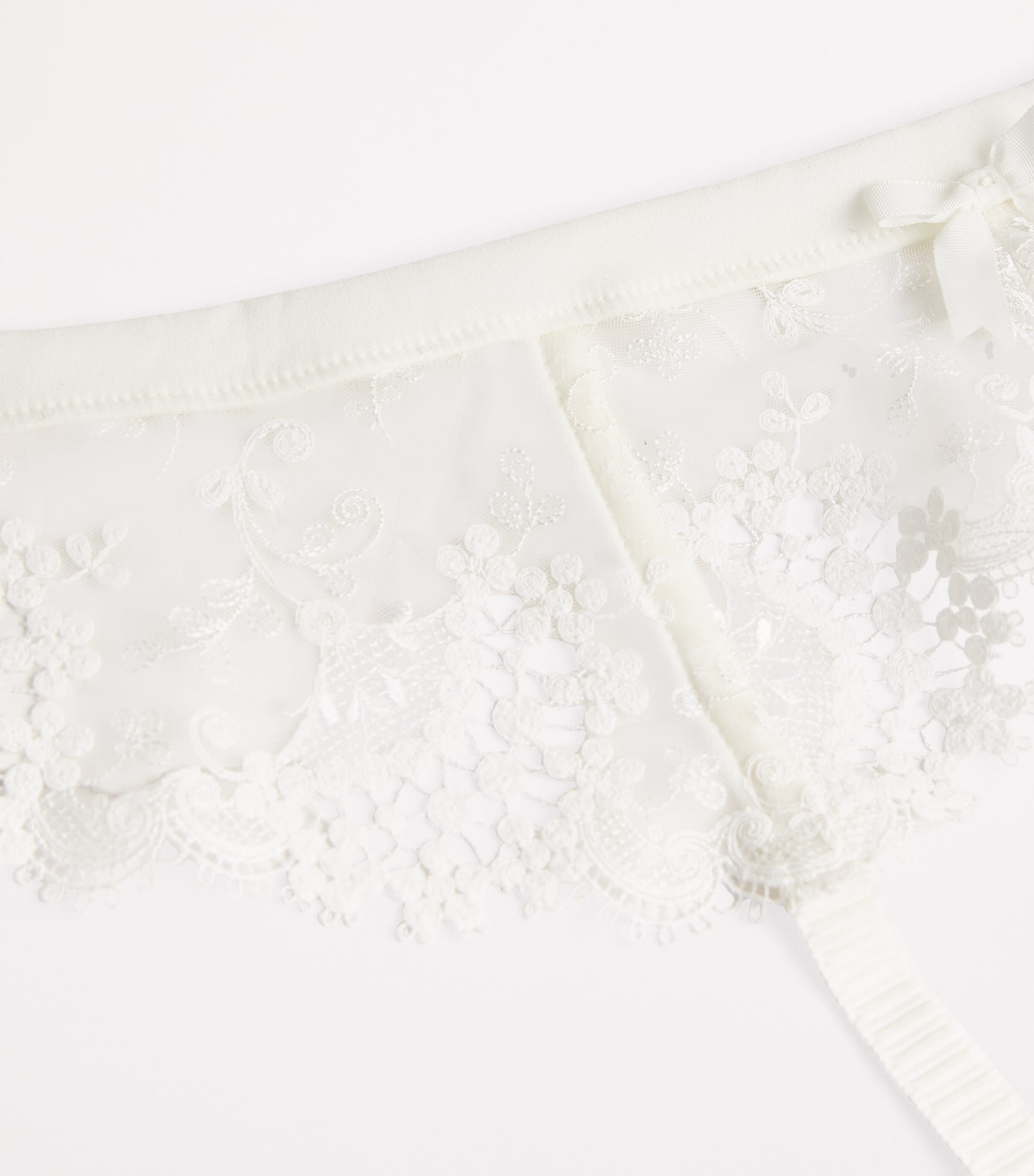 Lace Wish Garter Belt 030 NATUREL Image 2