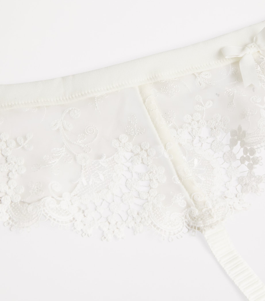 Lace Wish Garter Belt 030 NATUREL Image 2
