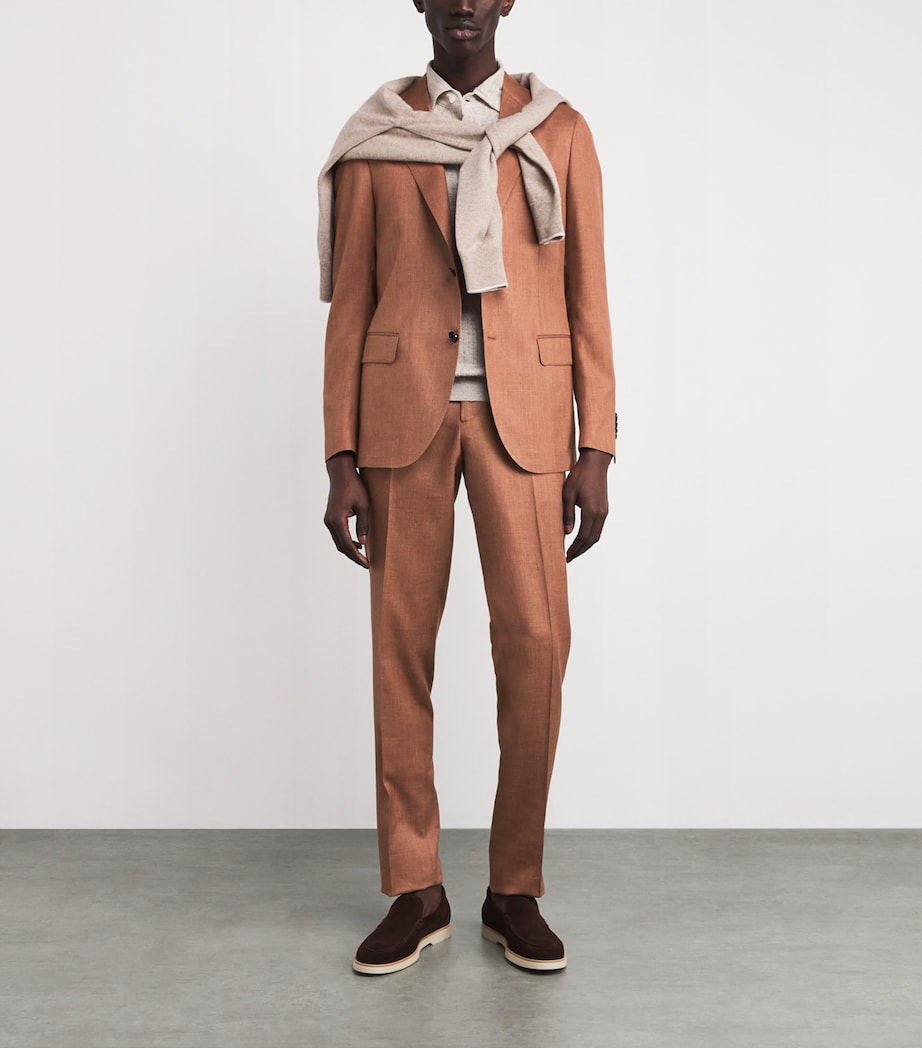 Wool Blazer 430 RUST Image 2