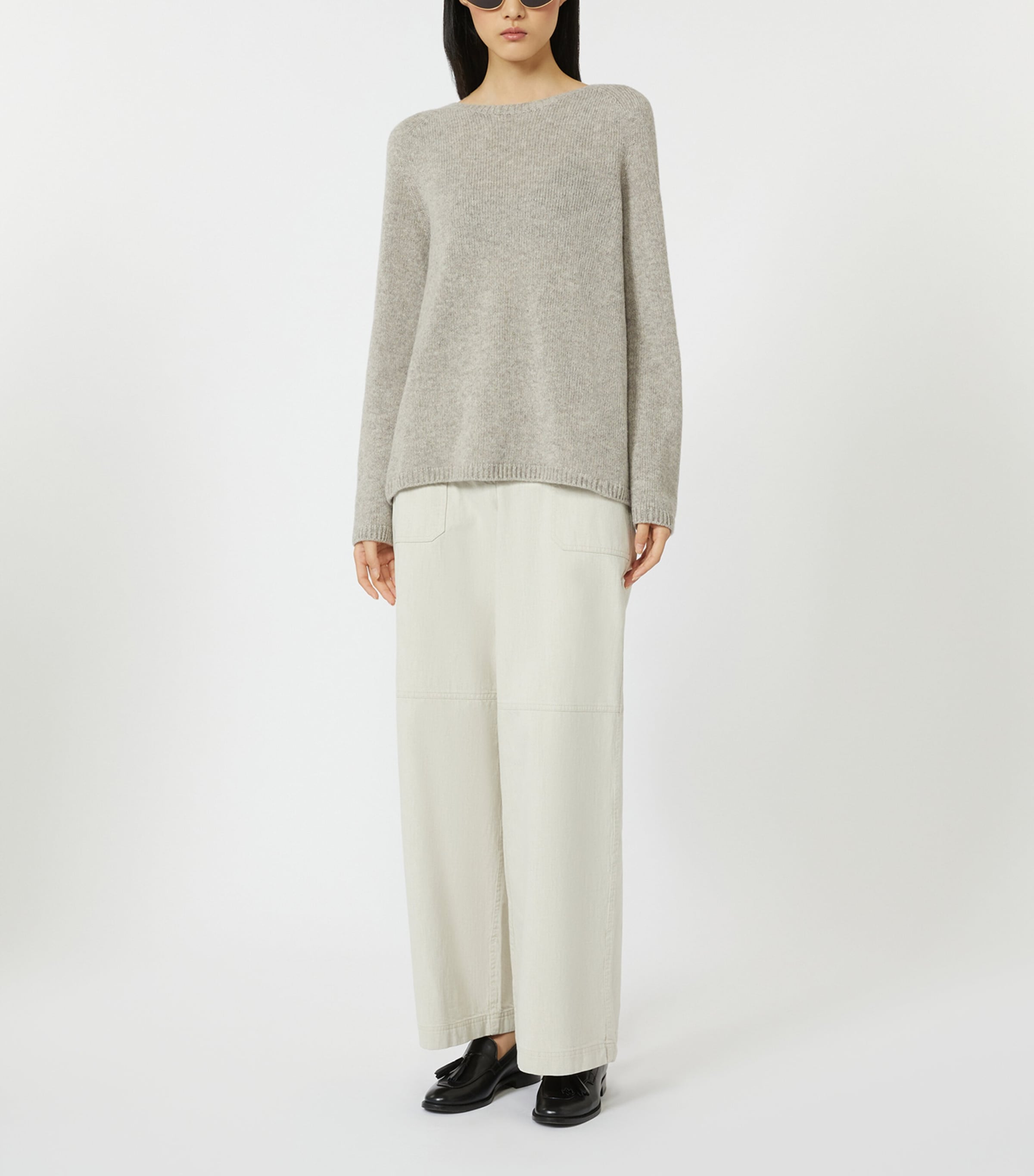 Wool-Blend Sweater BEIGE Image 2