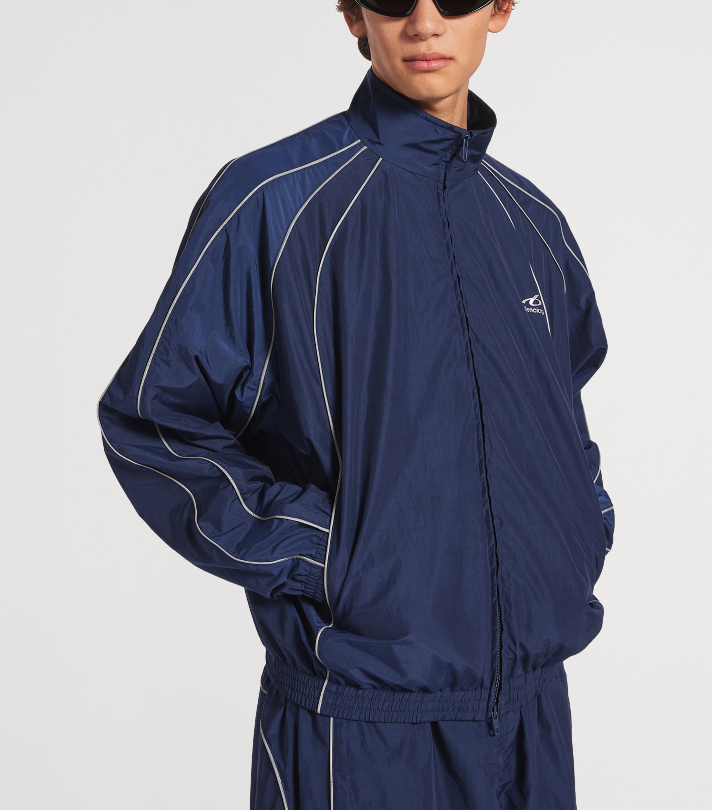 Balenciaga Mens Technical Zip-Up Jacket Image 5
