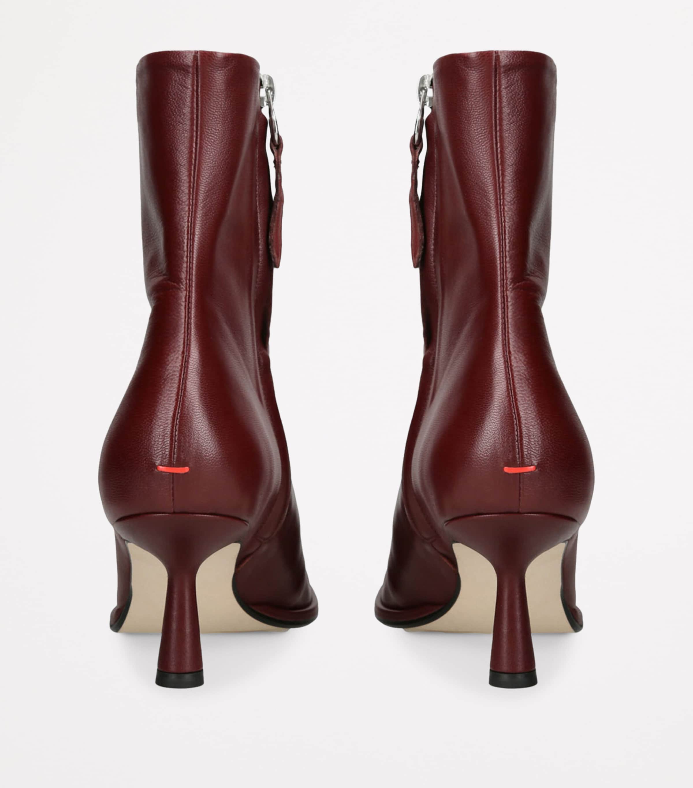 【関税込み】Aeyde バーガンディ Dorothy レザー アンクルブーツ Dorothy Nappa Leather Ankle Boots – Aeyde