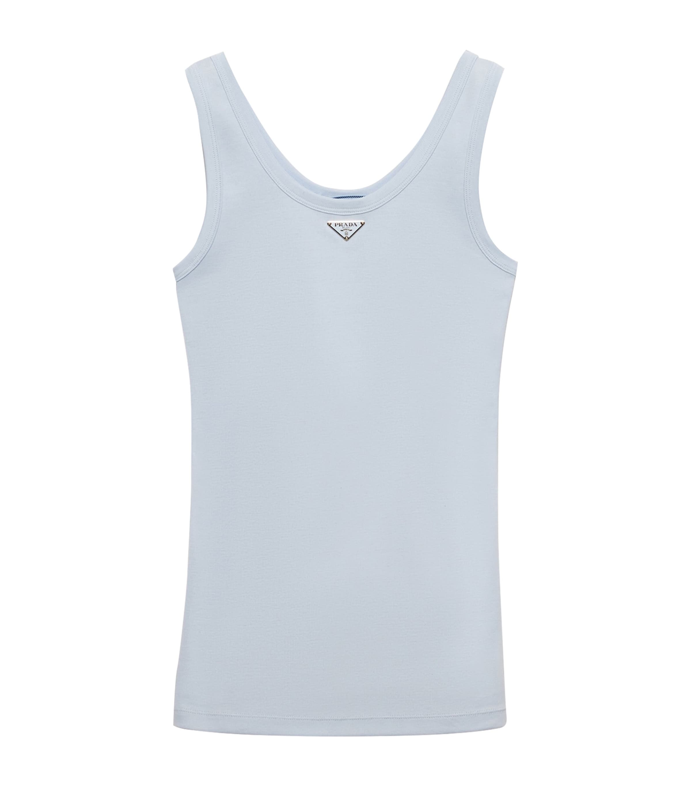 Cotton Ribbed Tank Top F0012 Image 1