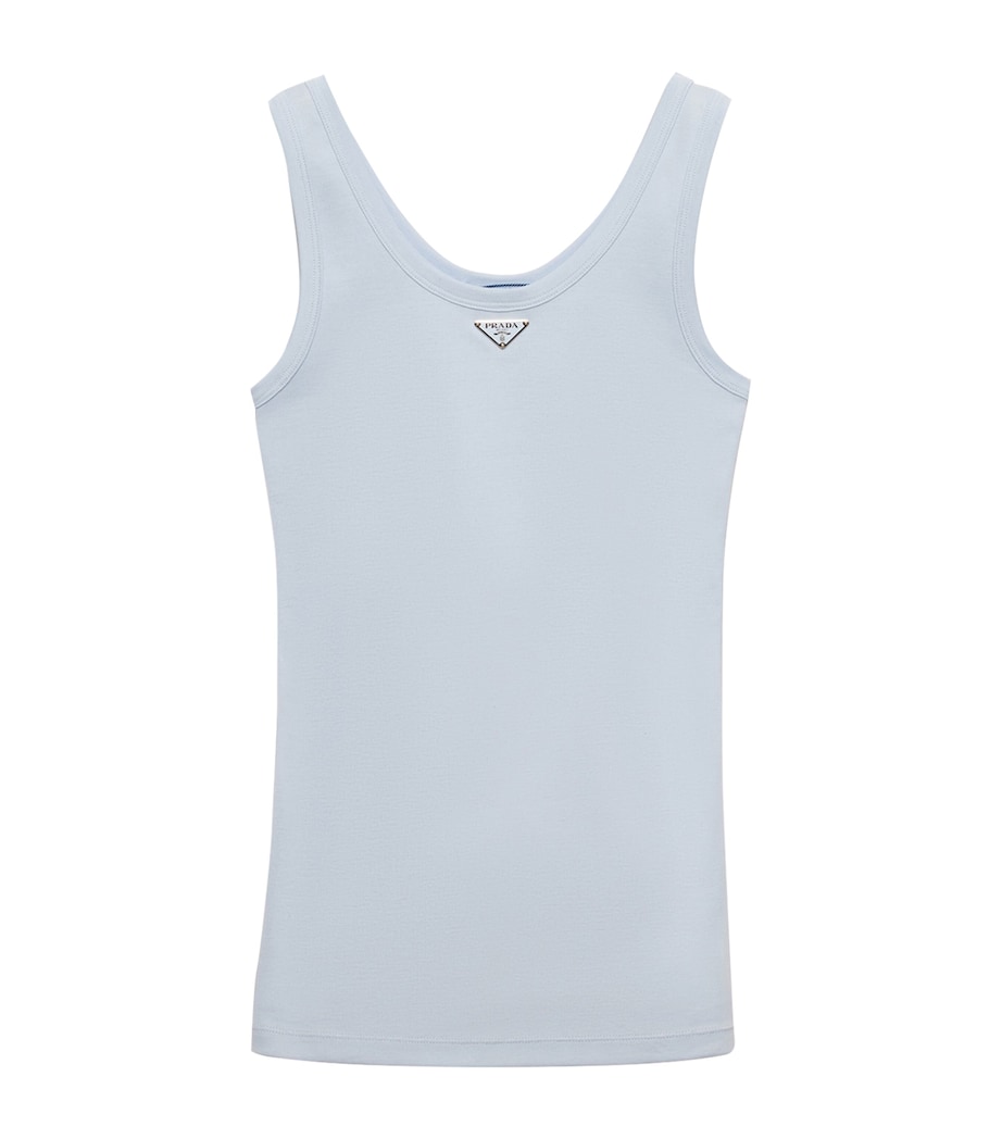 Cotton Ribbed Tank Top F0012 Image 1