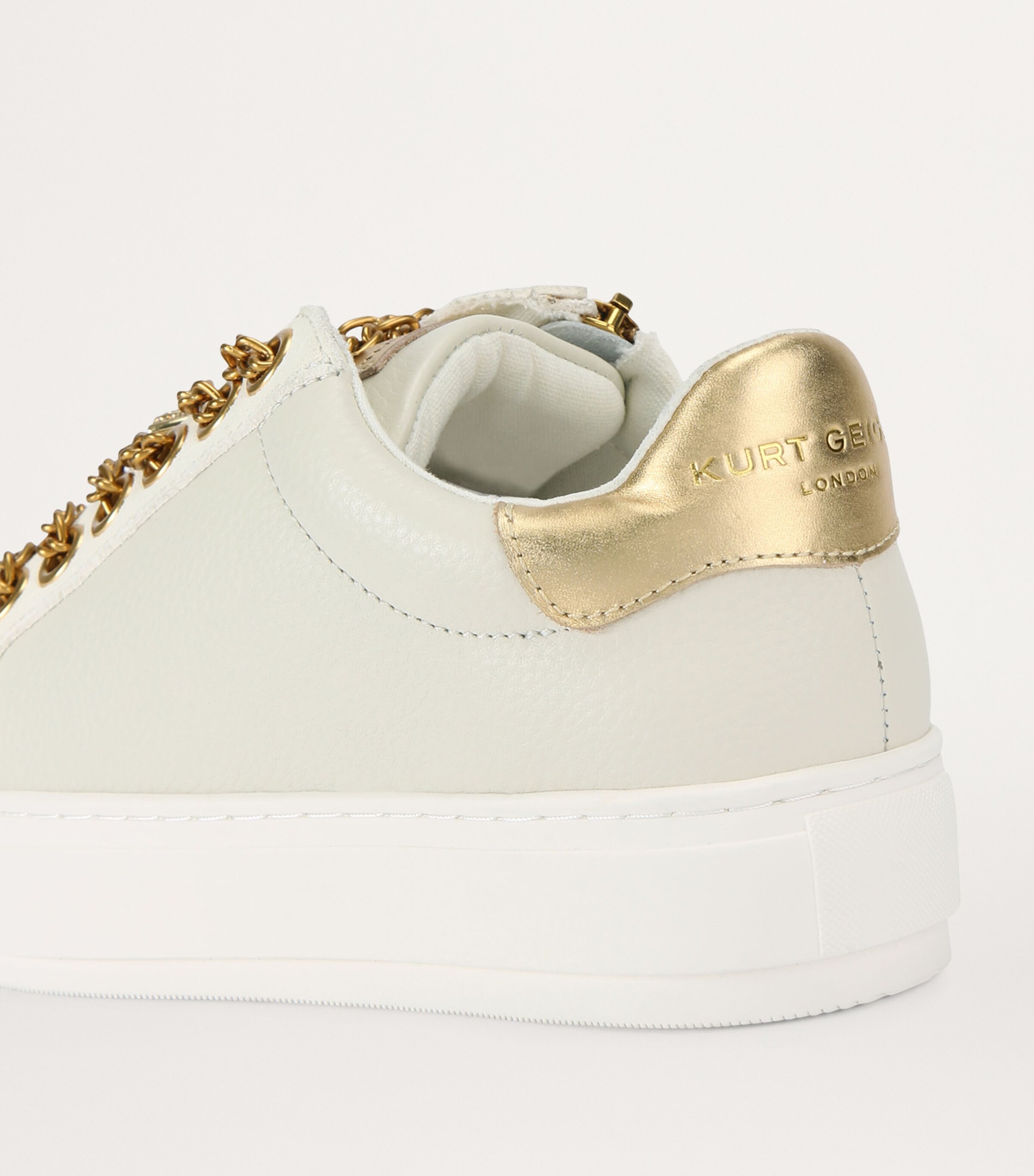 Kurt Geiger London Chain-Detail Charm Laney Sneakers White/comb Image 2