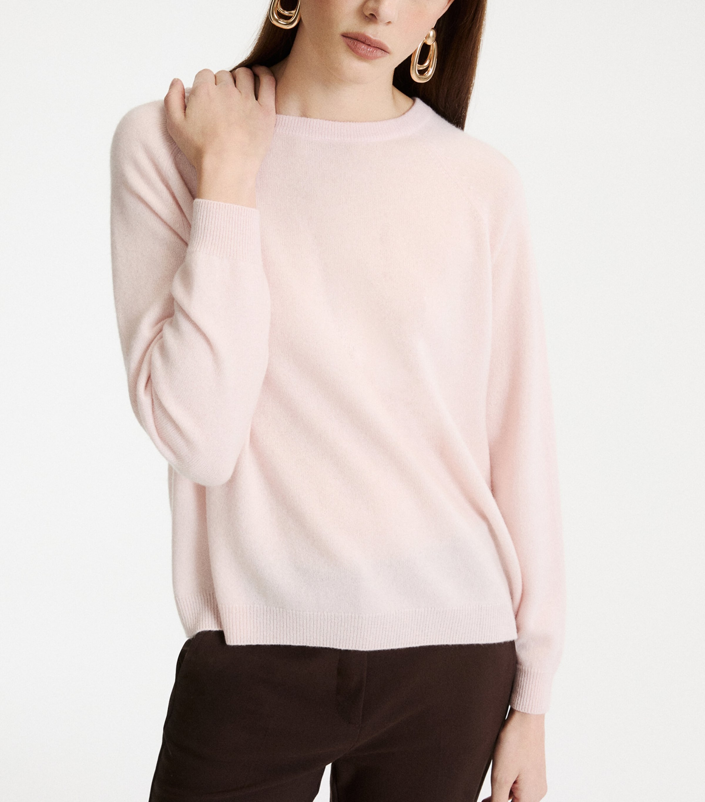 Marella Womens Cashmere Sweater Pink Image 4