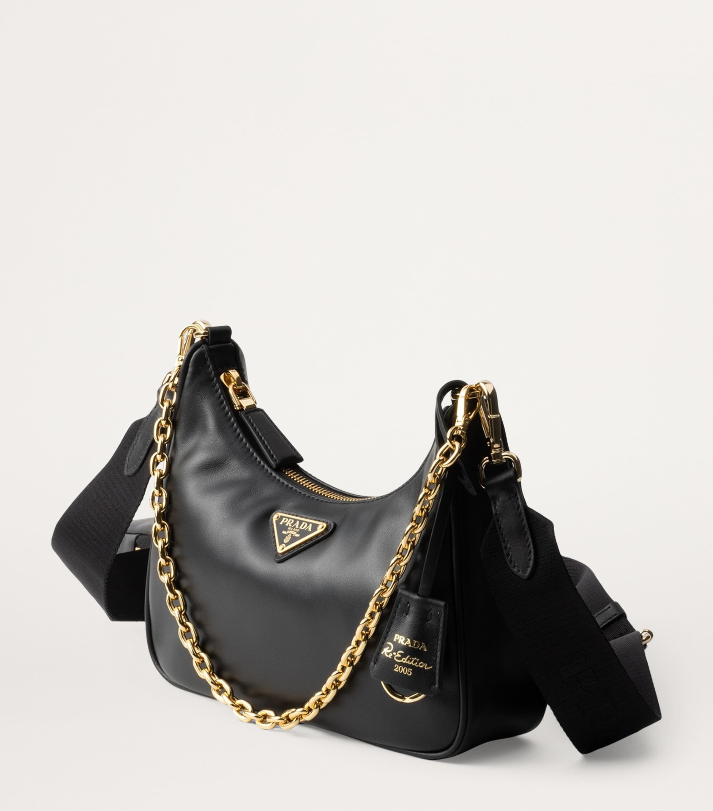 Prada Leather Re-Edition 2005 Shoulder Bag | Harrods UK
