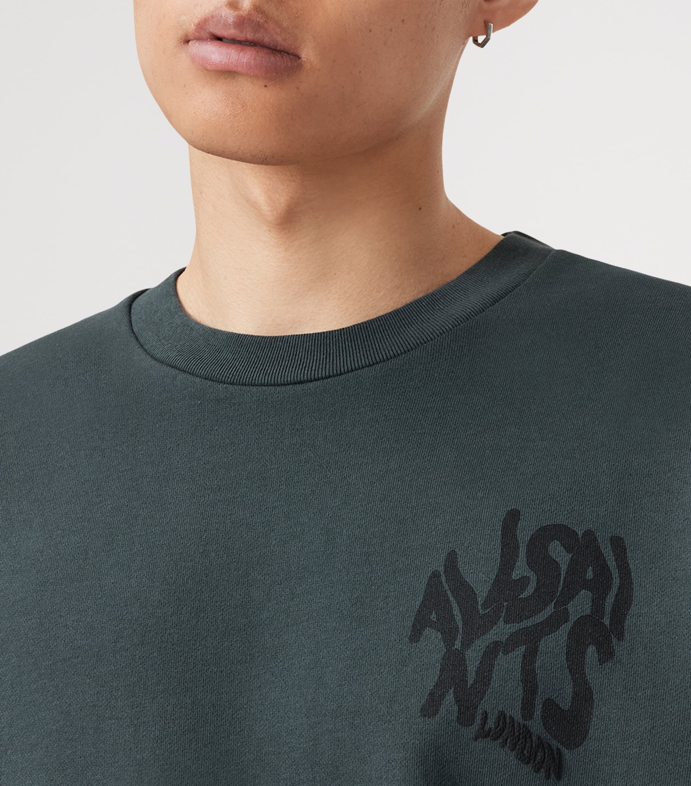 Organic Cotton Orlando Sweatshirt SUNIL BLUE Image 6