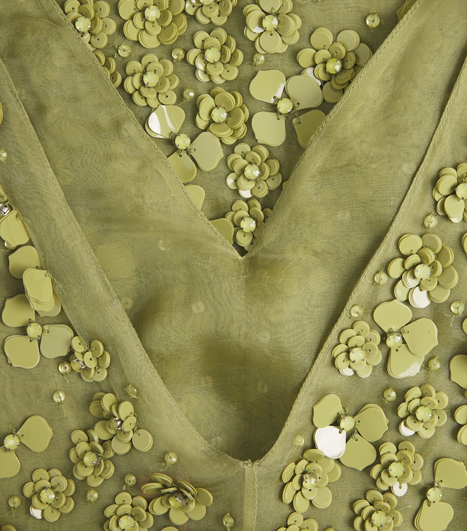 Silk Embellished Sapphira Mini Dress PASTURE Image 5