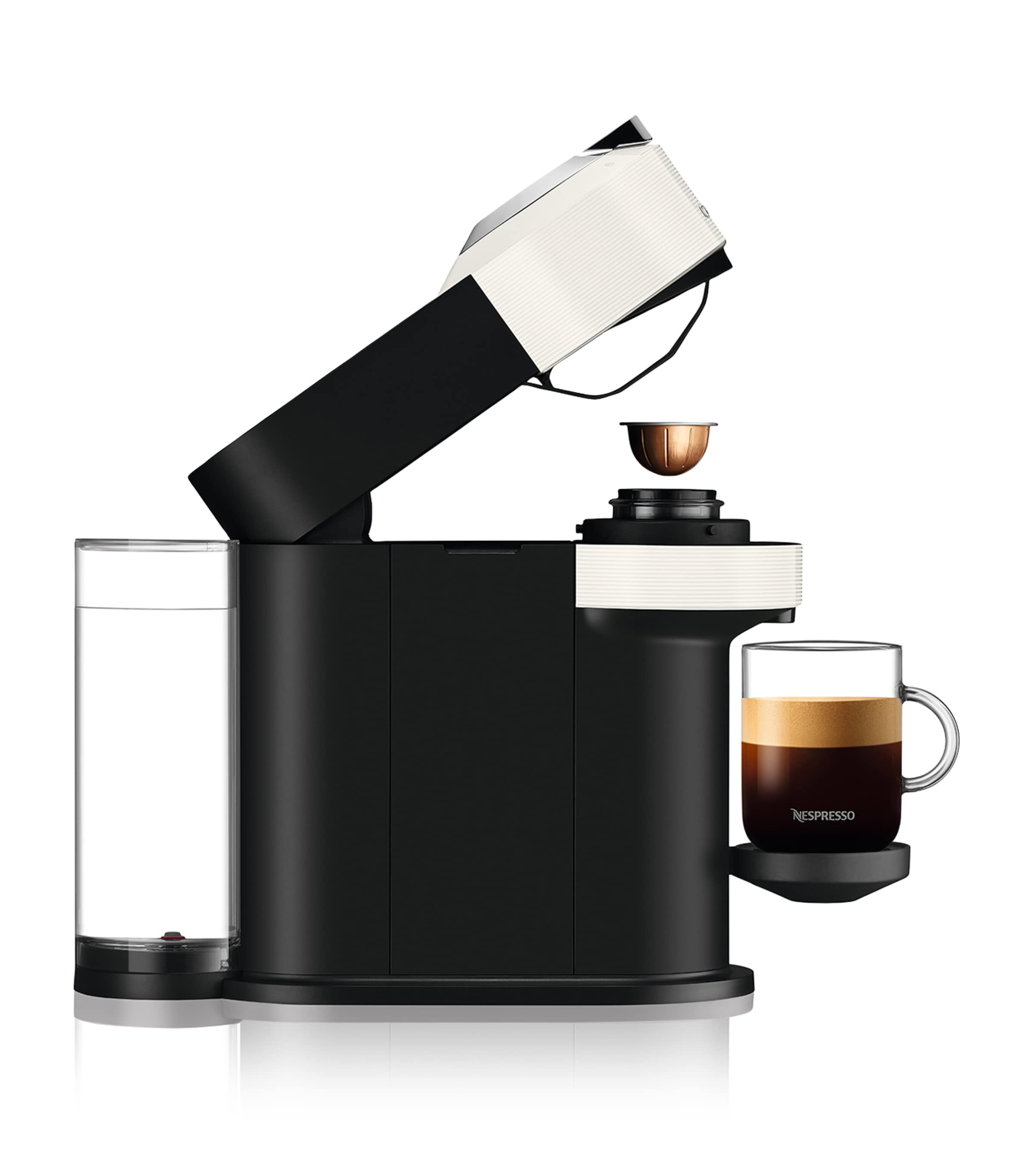 Nespresso Vertuo Next Coffee Machine and Frother WHITE Image 4