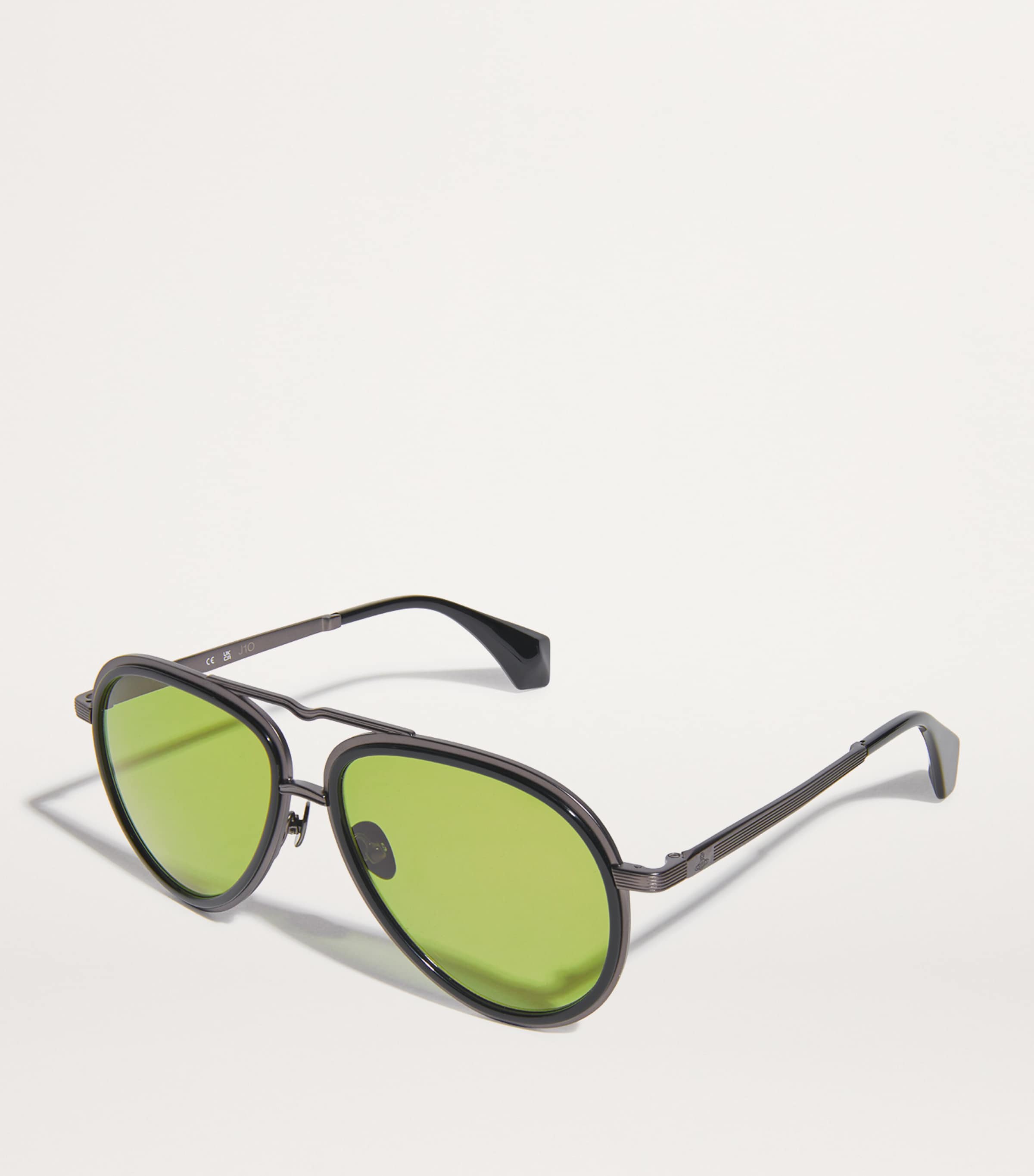 Cale Aviator Sunglasses MATT DARK GUN Image 2