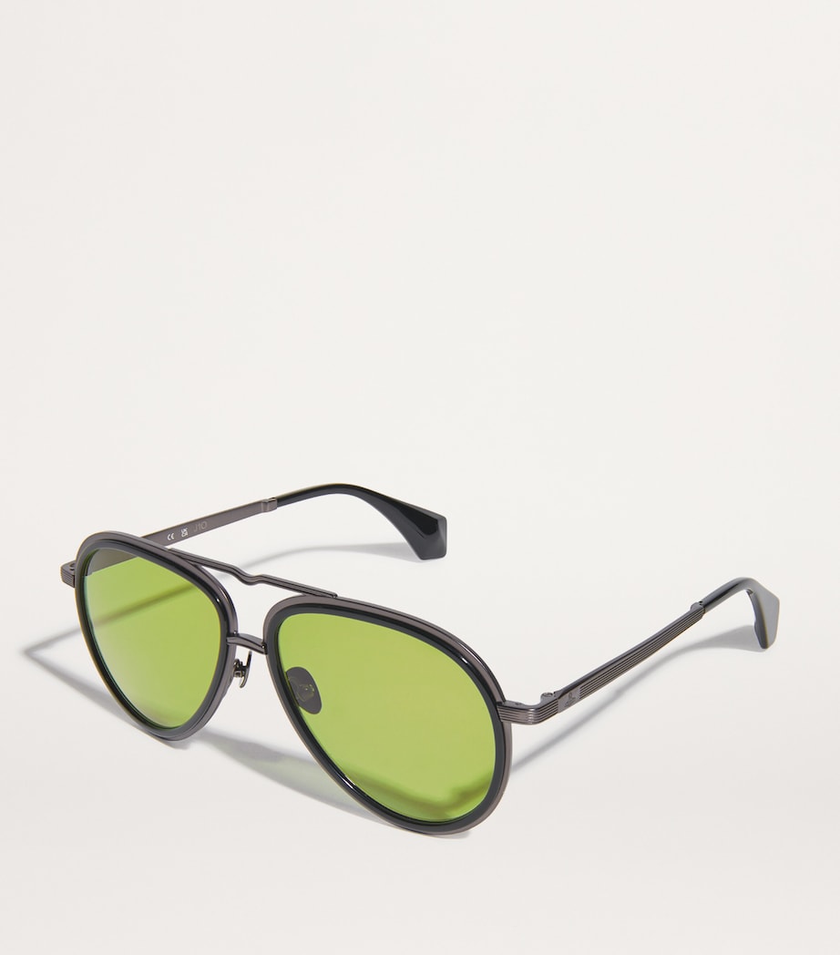 Cale Aviator Sunglasses MATT DARK GUN Image 2