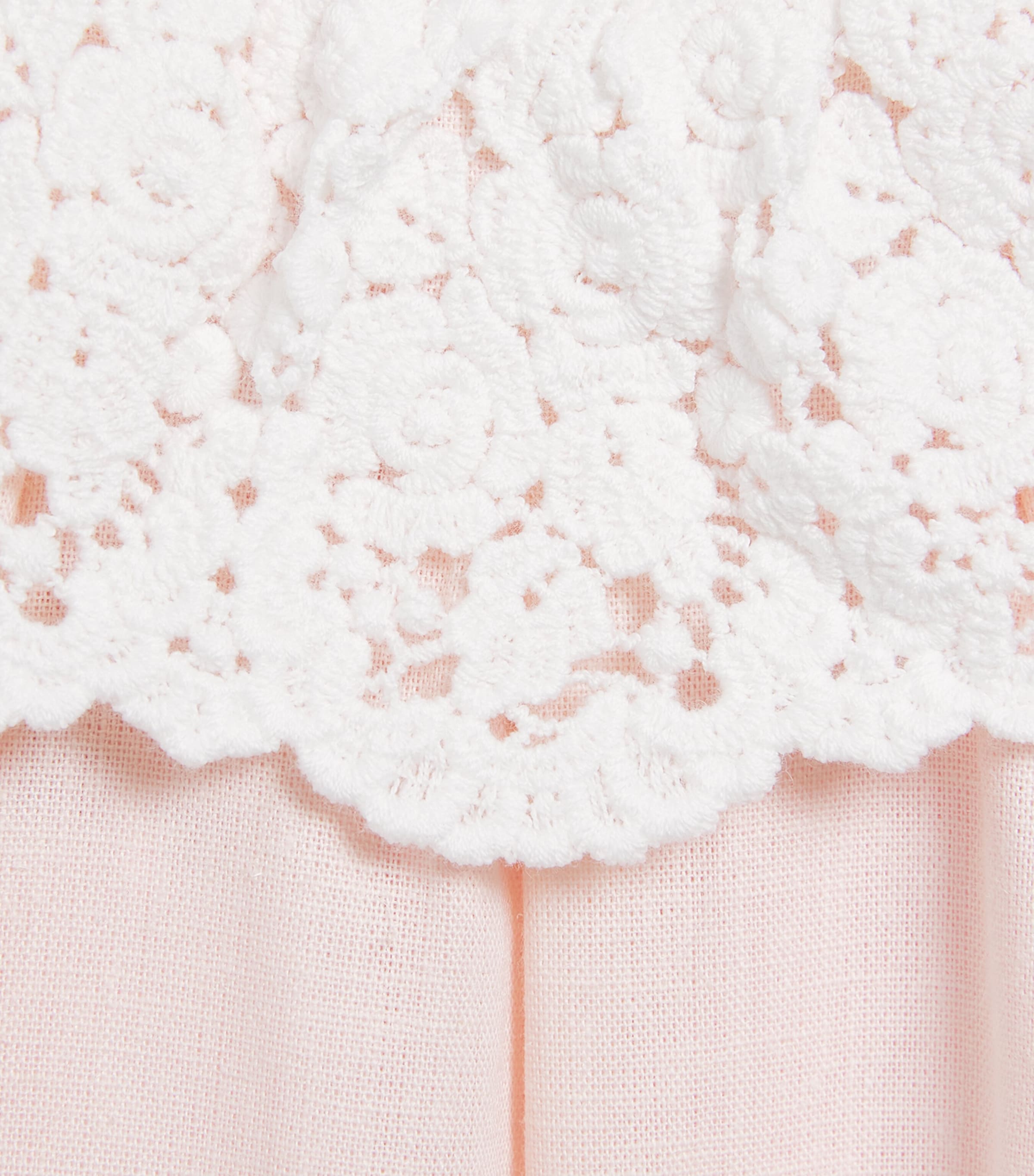 Cotton-Linen Lace-Collar Bodysuit (0-18 Months) 30ROSÉE Image 4