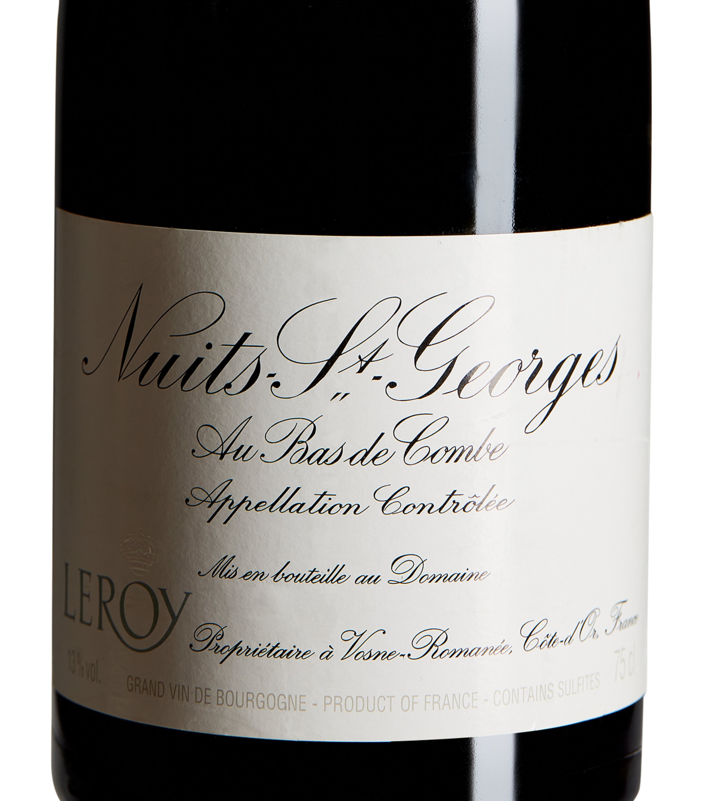 DOMAINE LEROY Nuits-Saint-Georges Aux Bas de Combe 2013 (75cl) - Burgundy, France Image 2