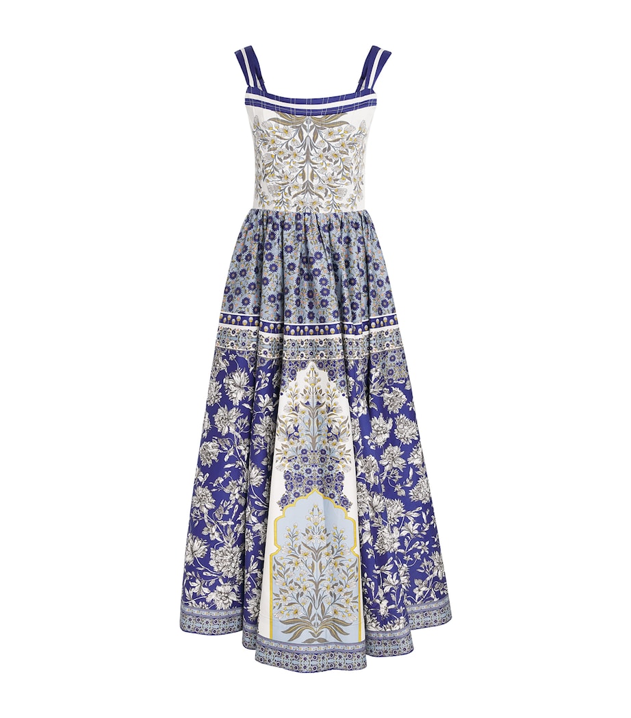 Stretch Cotton Guinevere Maxi Dress I458 - FOREVERMORE Image 1