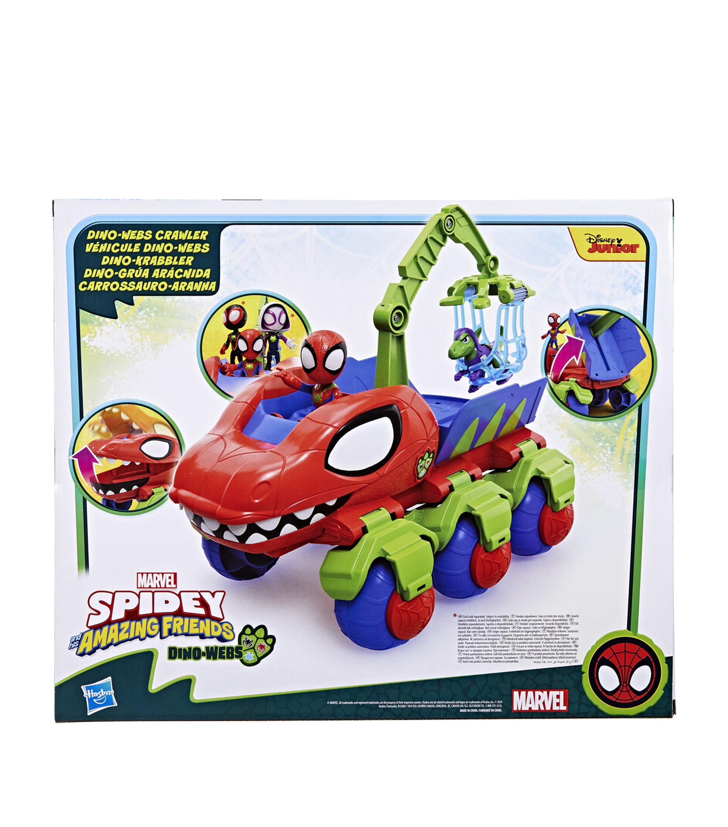 Marvel Spidey and His Amazing Friends Dino-Webs Crawler MULTI Image 7