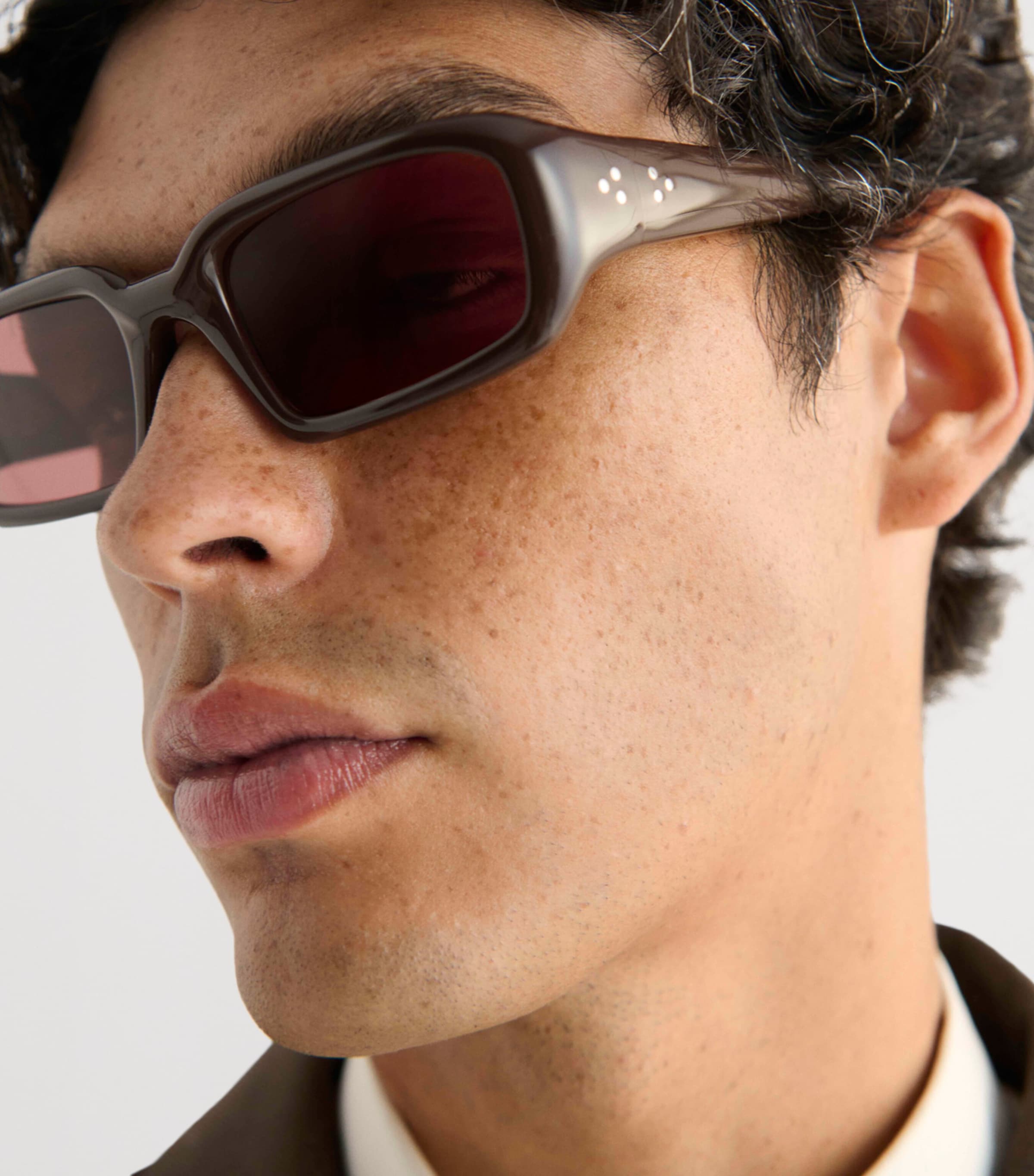 Acetate Mektoub Sunglasses ALKAKAW/TOBACCO LENS Image 5