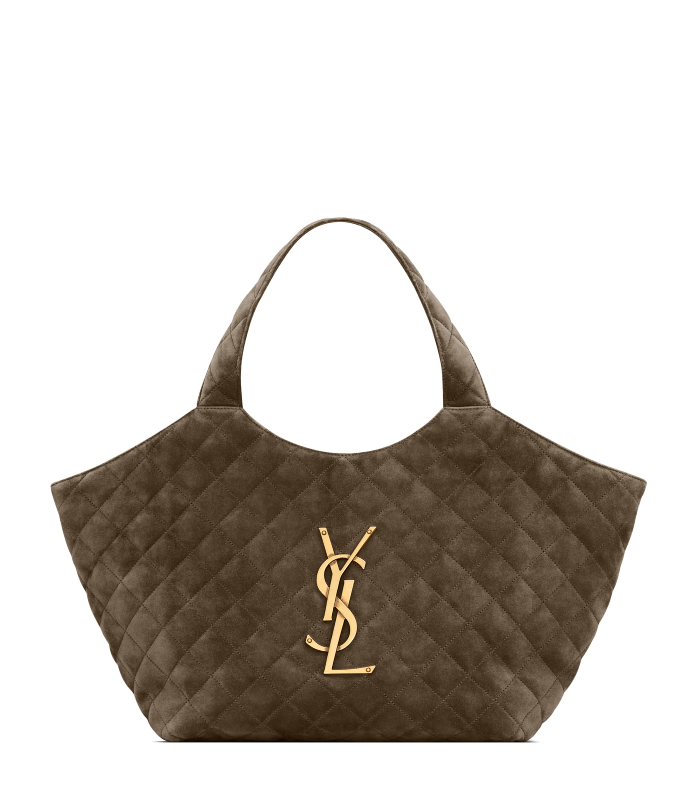 Saint Laurent Medium Suede Icare Tote Bag Image 1