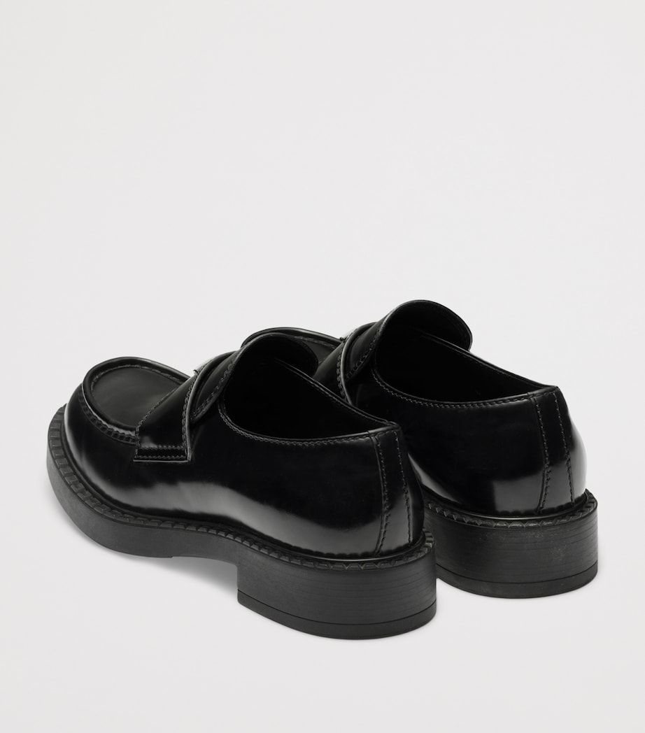 Patent Leather Triangle Loafers F0002 Image 5