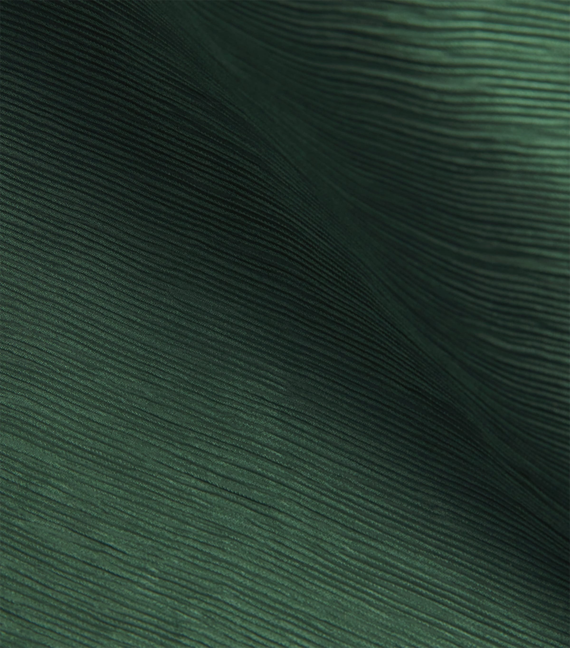 Silk Wide A-Line Jacket EMERALD Image 5