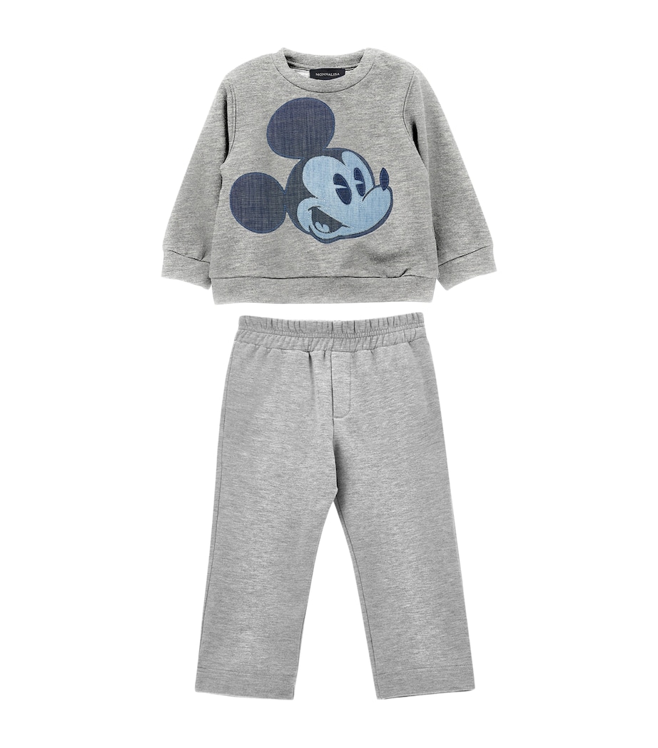 Mickey Mouse Sweatshirt And Sweatpants Set (6-24 Months) GRIGIOMELANGE CHIARO Image 1