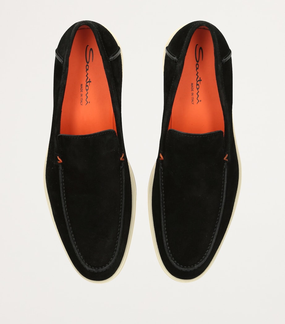 Suede Detroit Loafers BLACK Image 4