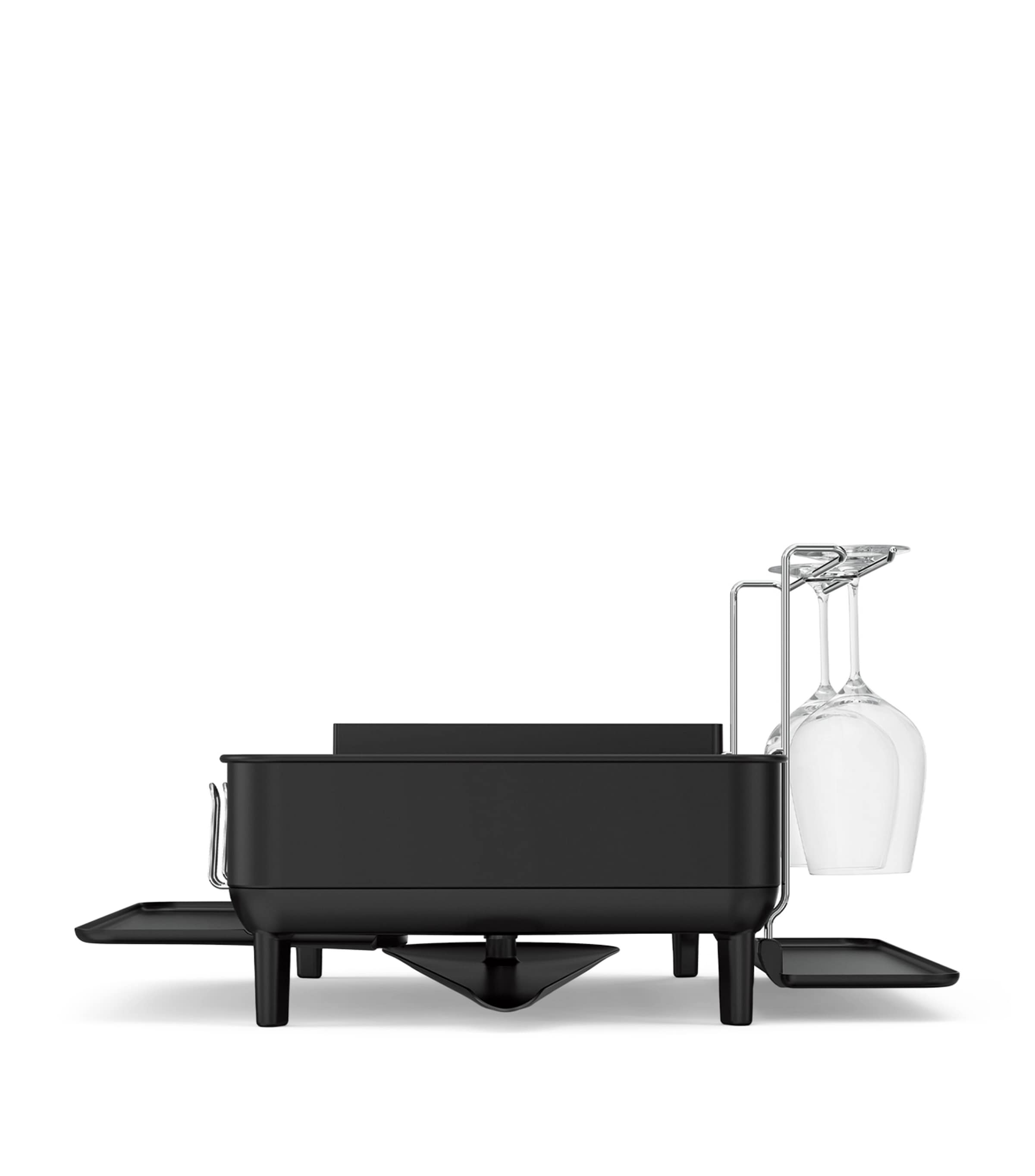 Steel Frame Dish Rack BLACK Image 4