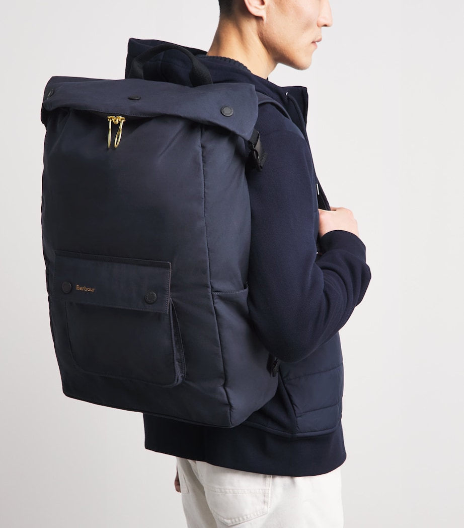 Barbour Cotton Transport Backpack Image 4