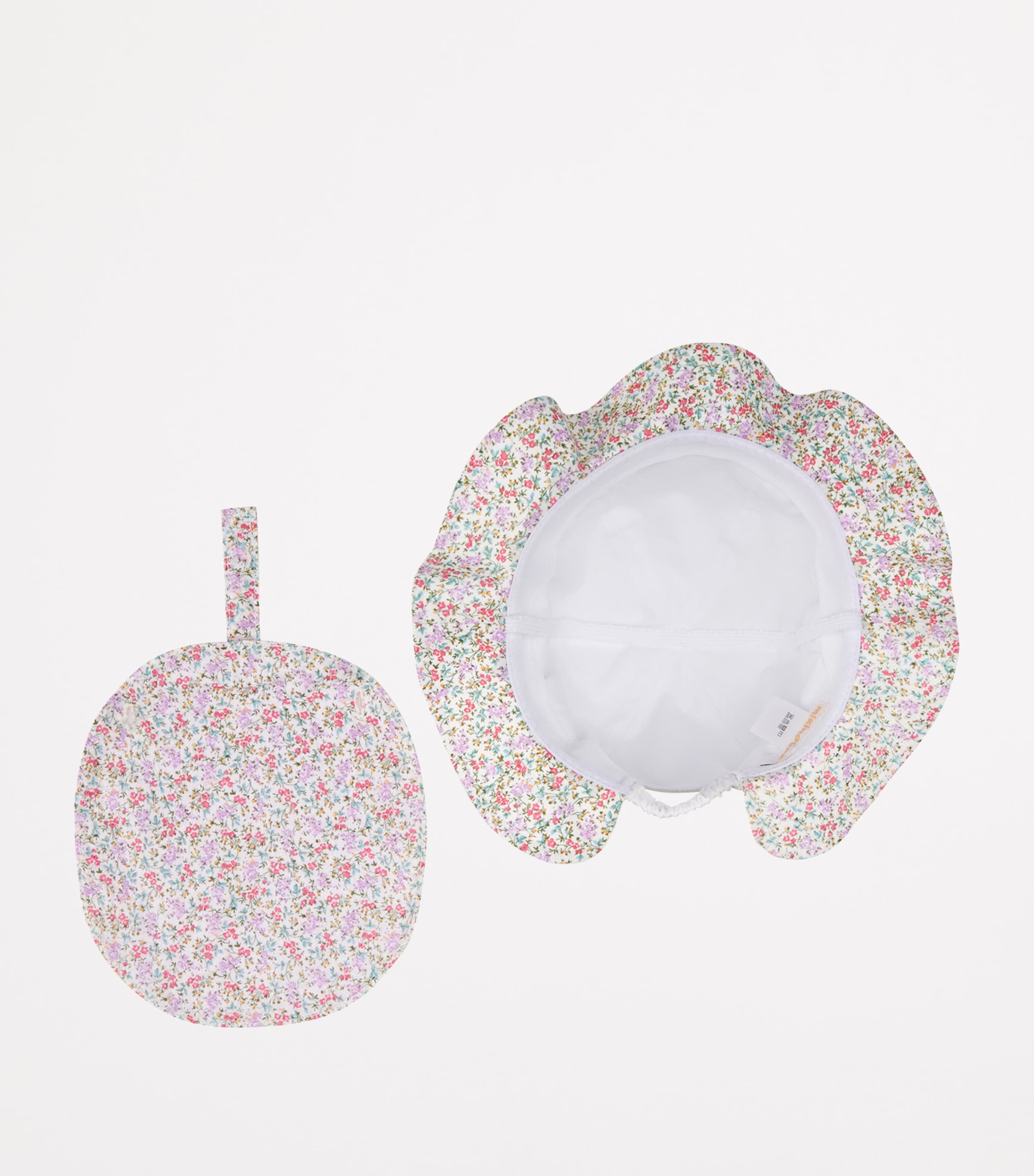 Cotton Floral Print Sunhat 1 Image 3