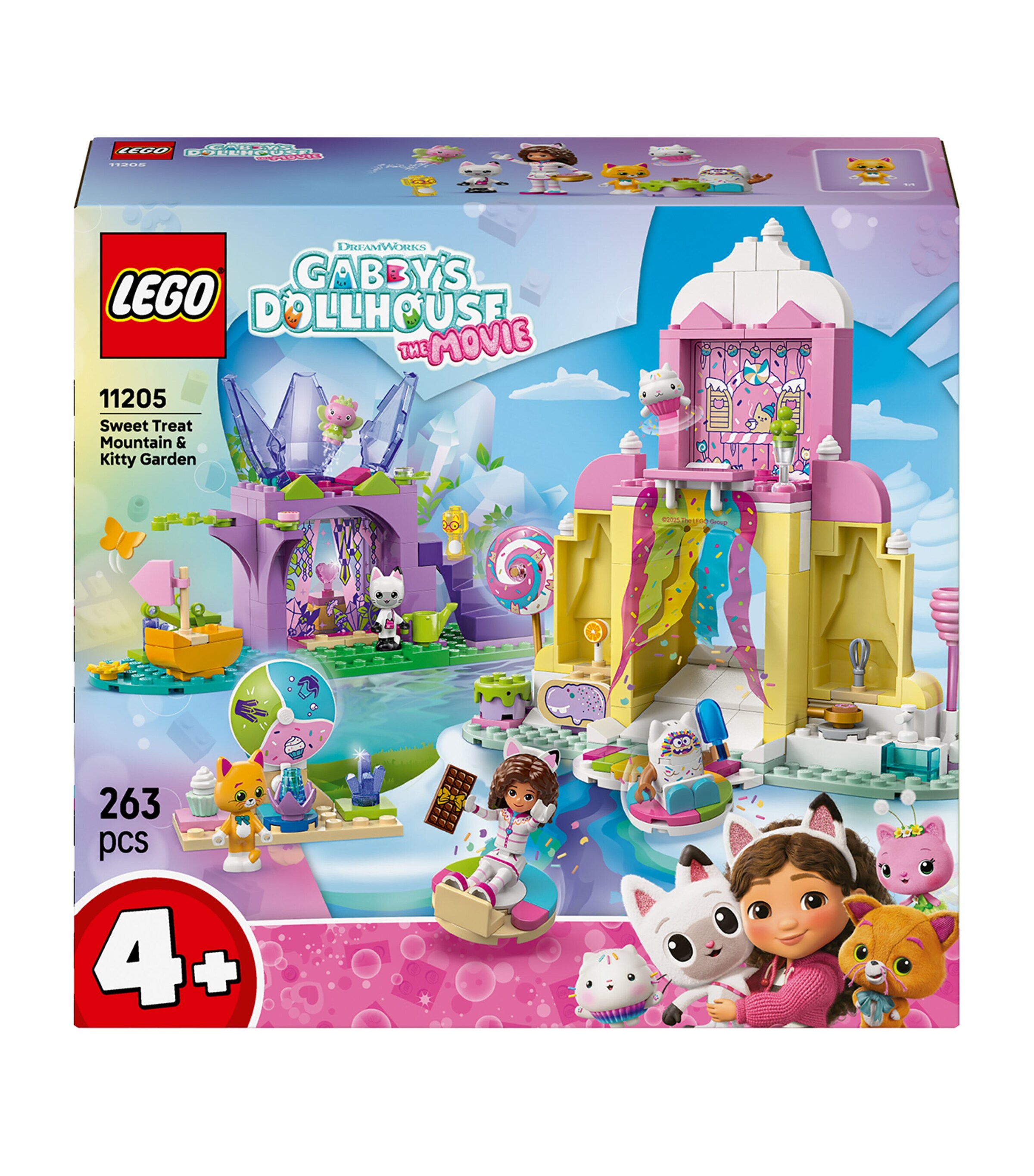 Lego Sweet Treat Mountain & Kitty Garden 11205 Image 2