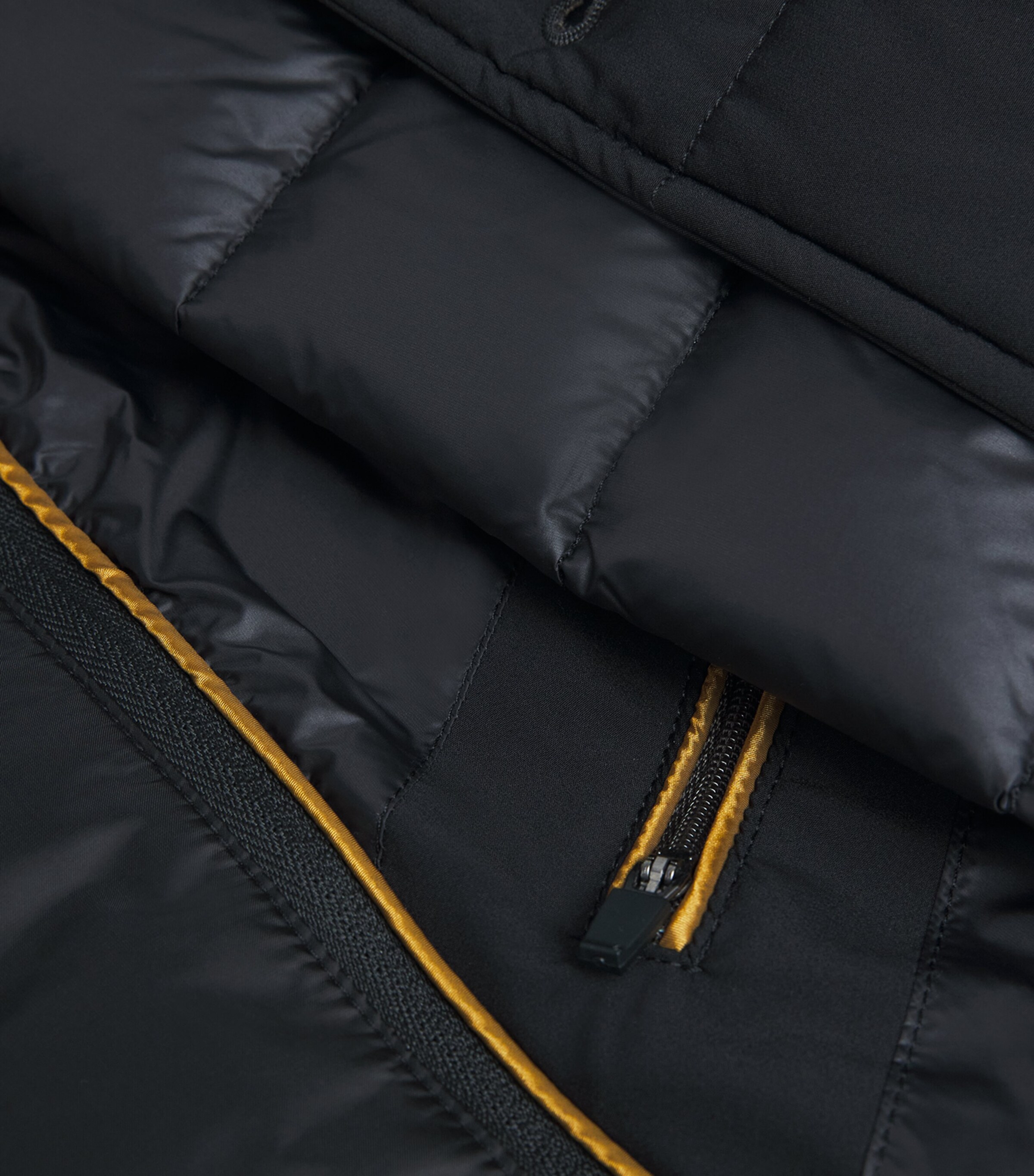 Moorer Mens Hybrid Rogers Jacket Nero Image 7