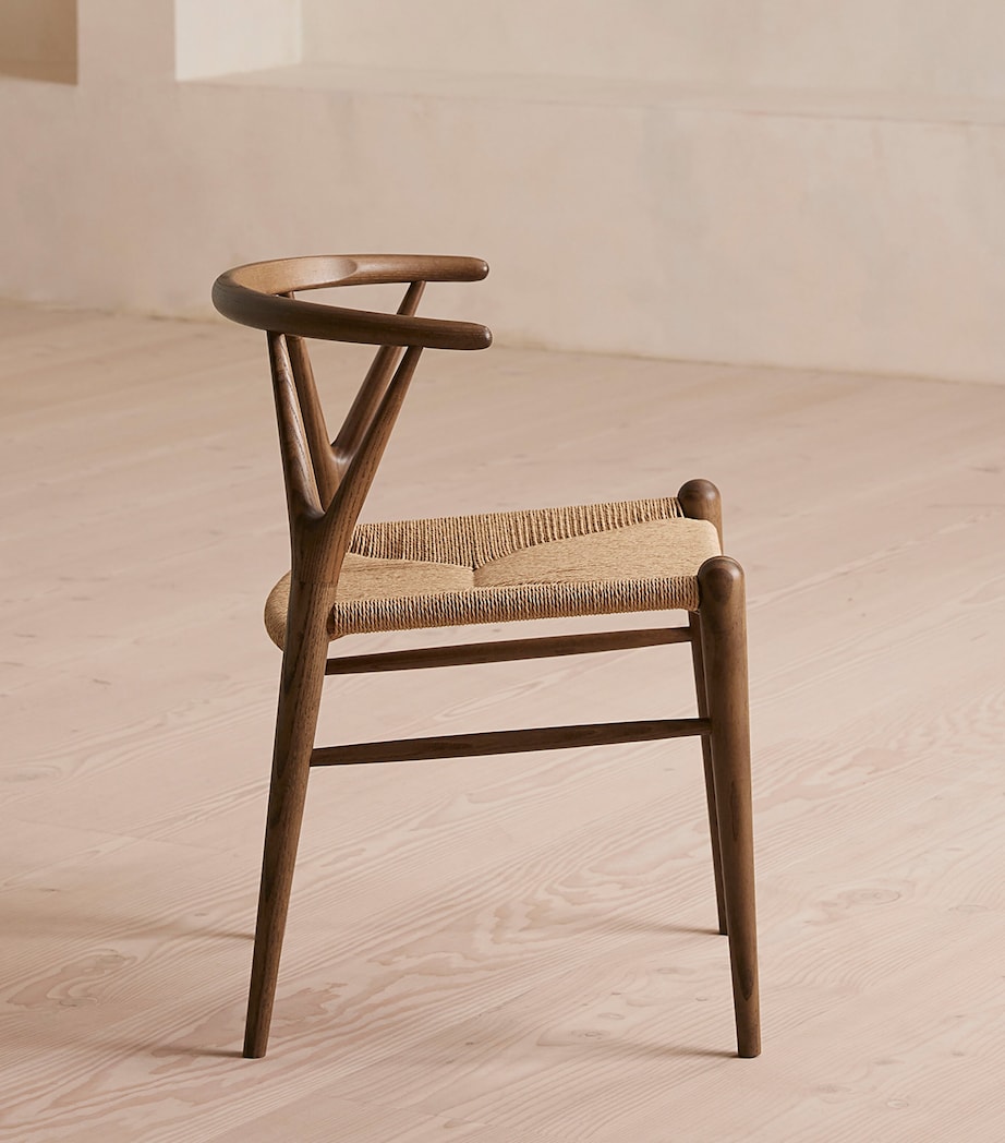 Soho Home Set of 2 Walnut Sitwell Chairs Brown Image 3