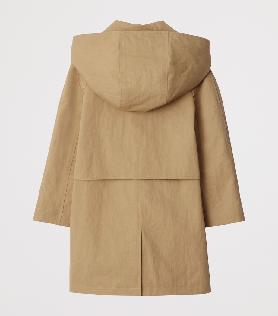 Hooded Car Coat (3-12 Years) SAND Image 3